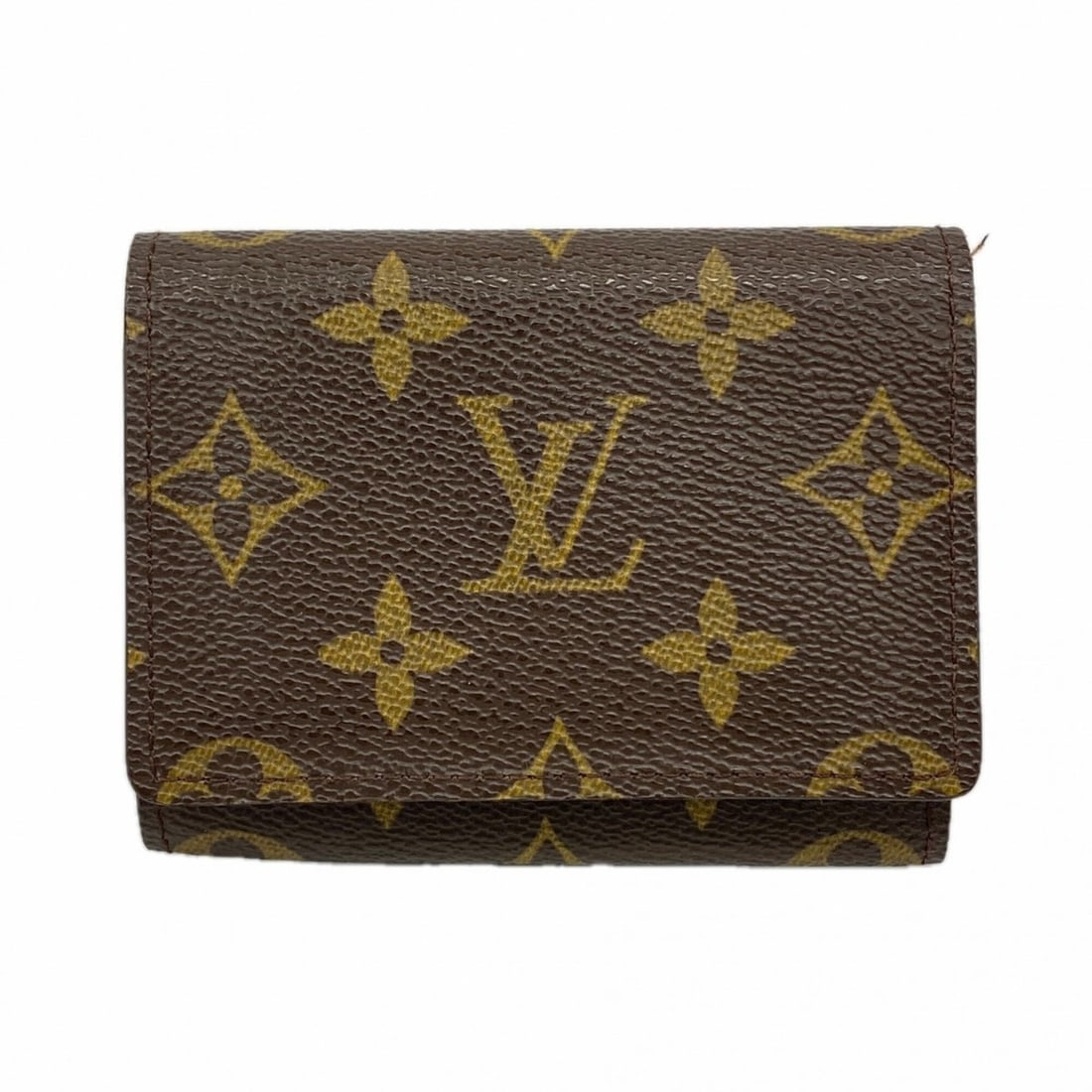 Louis Vuitton Business Card Holder/Card Case, Monogram Enveloppe Carte de Visite, M62920, Brown,: --- Catalog ---Category: DesignType: Card caseColor: BrownGender: Men,WomenCategory: GeneralMPN: M62920Brand: Louis VuittonCategory: Physical PropertiesSize (HxWxD): 7.5cm x 10.5cm x 1.5cm / 2.95'' x 