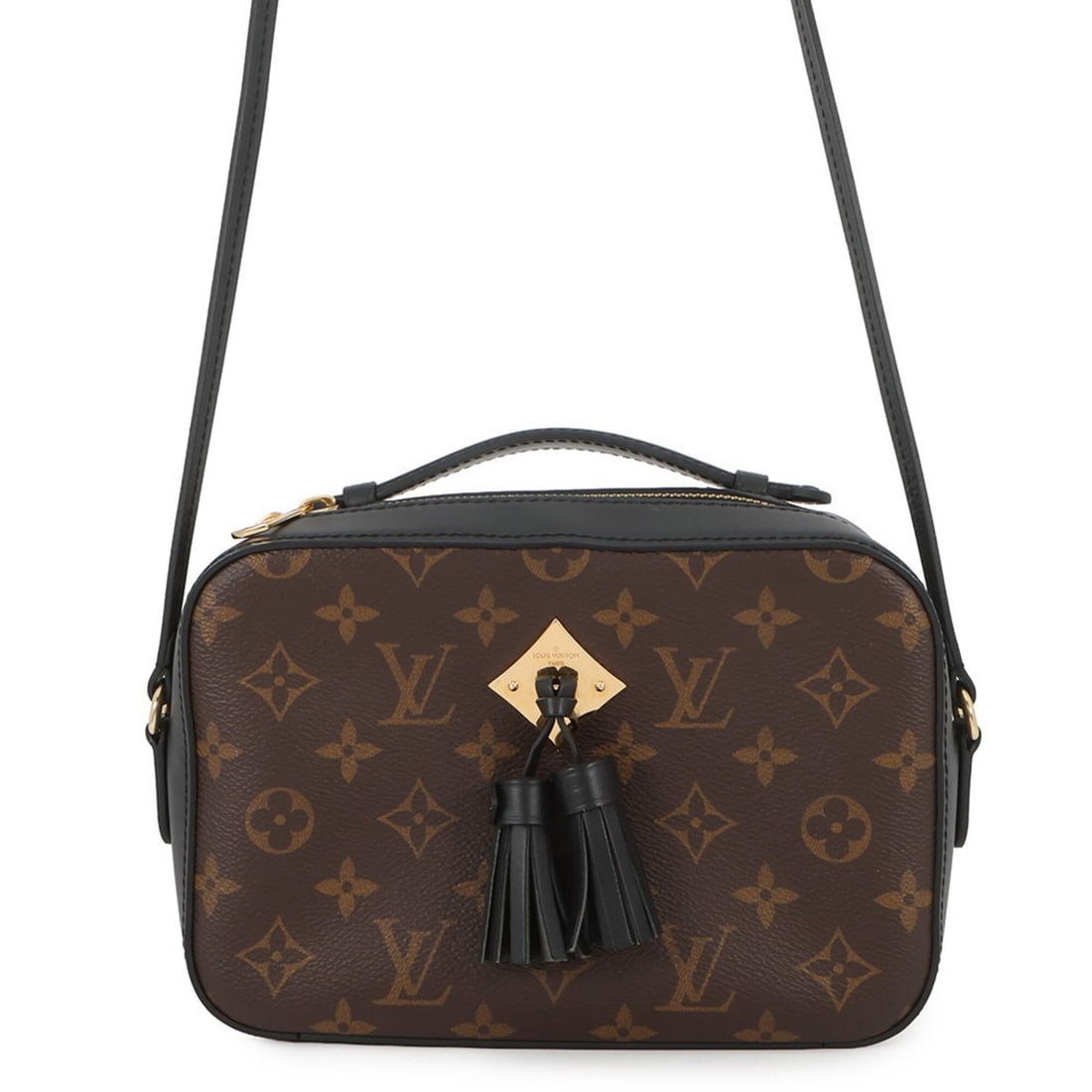Louis Vuitton Monogram Saint-Onge Shoulder Bag M43555 LOUIS VUITTON Handbag Tassel Black Women's: --- Catalog ---Category: SizeSize (HxWxD): 14.5cm x 21.5cm x 7cm / 5.7'' x 8.46'' x 2.75''Category: DesignType: Handbag, Shoulder bagColor: NoirGender: WomenMaterial: Monogram Category: GeneralMPN: M4