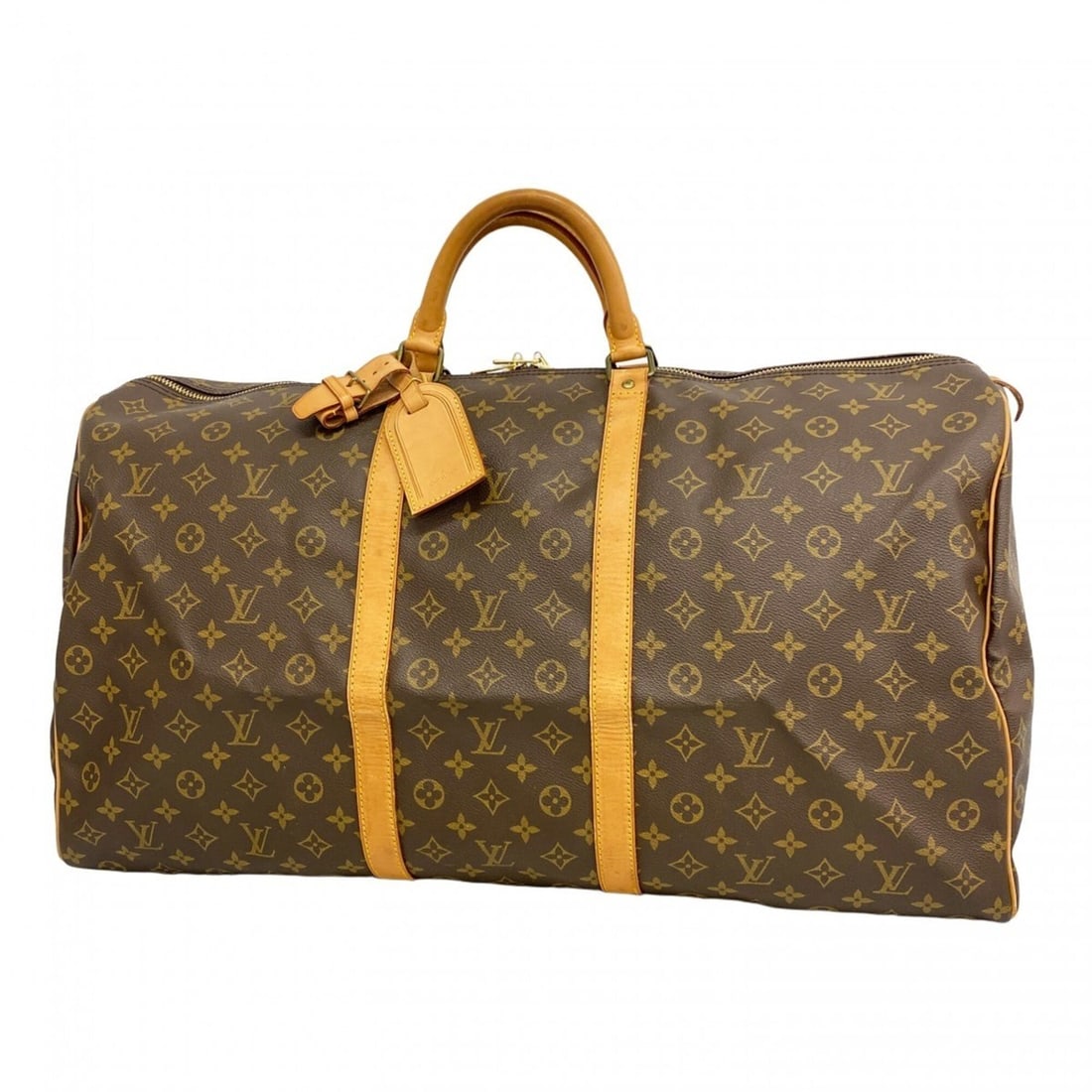 Louis Vuitton Bags - Boston Monogram Keepall 60 M41422 Brown Men's & Women's: --- Catalog ---Category: SizeSize (HxWxD): 33cm x 60cm x 27cm / 12.99'' x 23.62'' x 10.62''Category: DesignType: Boston bagColor: BrownGender: Men,WomenCategory: GeneralMPN: M41422Brand: Louis Vuitton