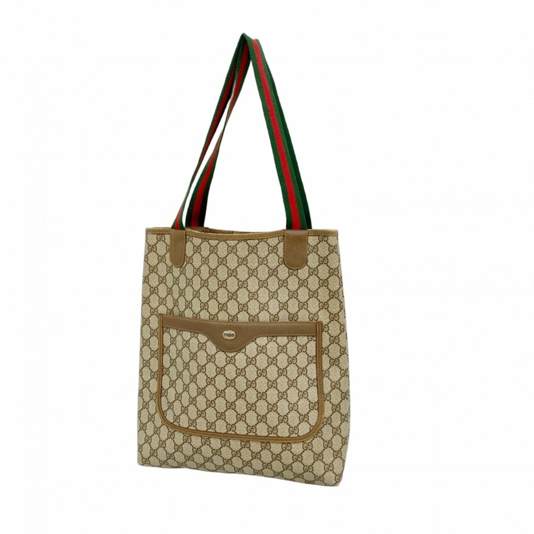 Gucci GG Supreme Sherry Line Tote Bag, Size 39, 02 003, Brown Gold, Women's: --- Catalog ---Category: SizeSize (HxWxD): 36cm x 30cm x 9cm / 14.17'' x 11.81'' x 3.54''Category: DesignType: Tote bagColor: BrownGender: WomenMaterial: PVC Hardware Color: Gold, SilverCategory: Gene