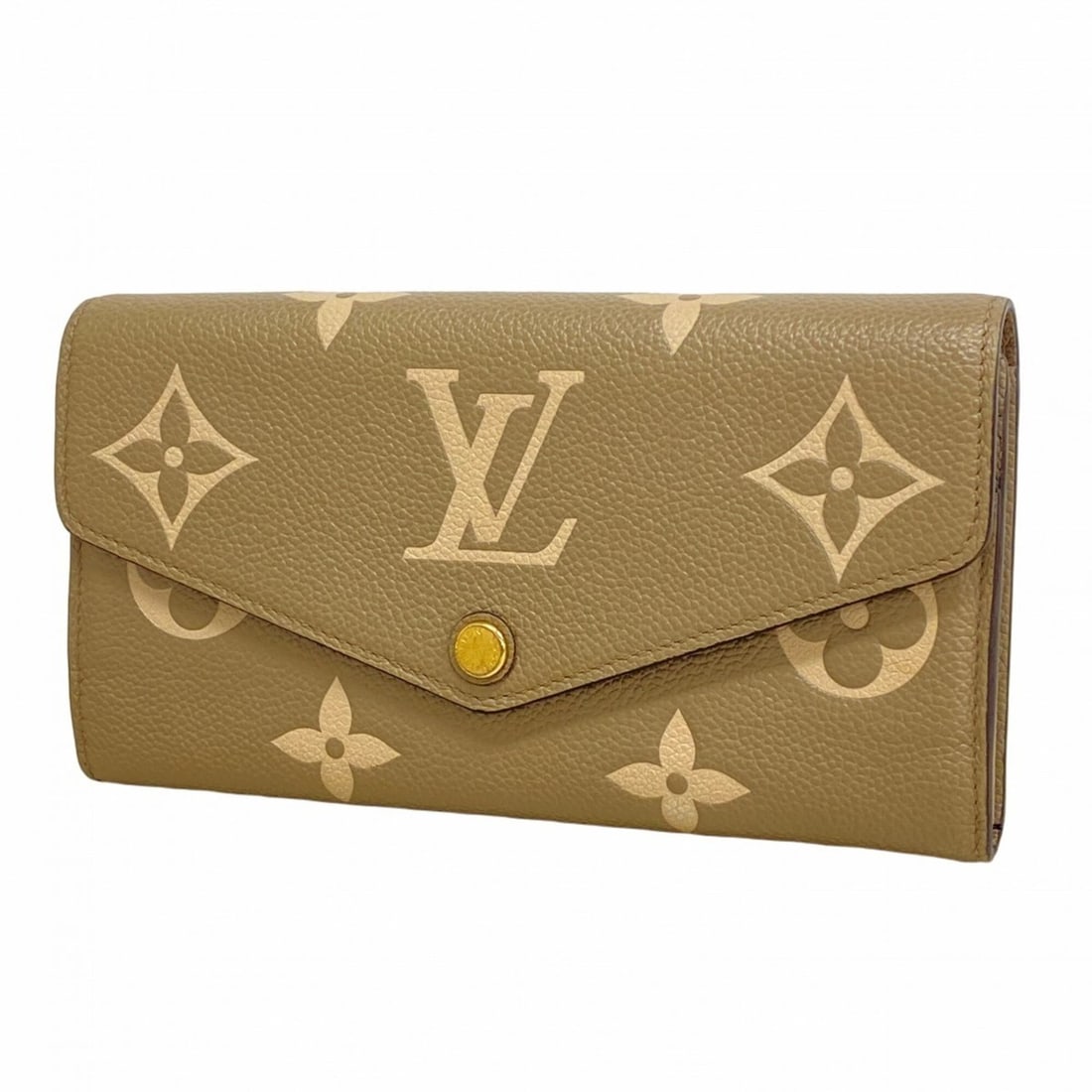 Louis Vuitton Long Wallet Monogram Empreinte Bicolor Portefeuille Sarah NM M81049 Tourtrere Cream: --- Catalog ---Category: SizeSize (HxWxD): 11cm x 19cm x 2.5cm / 4.33'' x 7.48'' x 0.98''Category: DesignType: Long wallet (bi-fold)Color: Cream, TourterelleGender: WomenCategory: GeneralMPN: M81049Br