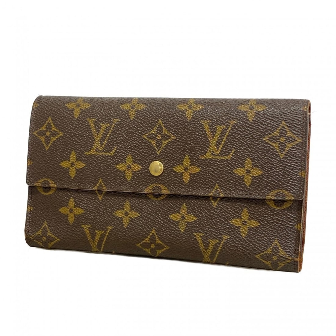Louis Vuitton Monogram Portefeuille Tresor International Long Wallet M61215 Brown Women's: --- Catalog ---Category: SizeSize (HxWxD): 10.5cm x 19cm x 2cm / 4.13'' x 7.48'' x 0.78''Category: DesignType: Long wallet (bi-fold)Color: BrownGender: WomenCategory: GeneralMPN: M61215Brand: Louis Vu