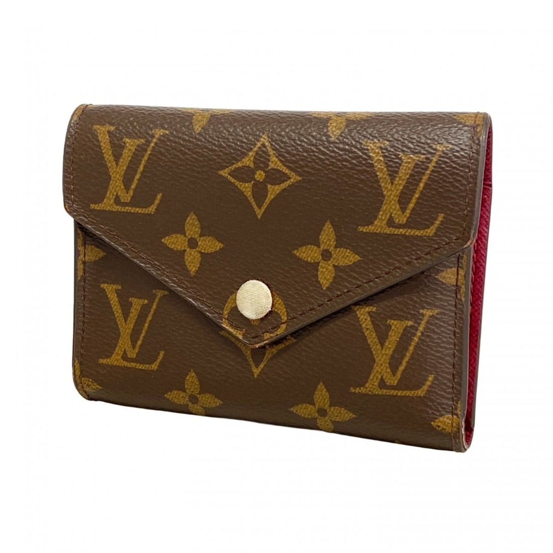 Louis Vuitton Tri-fold Wallet Monogram Portefeuille Victorine M41938 Brown Women's: --- Catalog ---Category: SizeSize (HxWxD): 9.5cm x 12cm x 2cm / 3.74'' x 4.72'' x 0.78''Category: DesignType: Wallet (tri-fold)Color: BrownGender: WomenCategory: GeneralMPN: M41938Brand: Louis Vuitton
