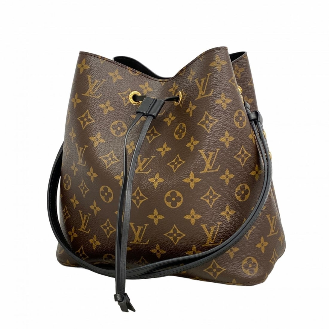 Louis Vuitton Monogram NeoNoe Shoulder Bag M44020 Brown Noir (Women's): --- Catalog ---Category: SizeSize (HxWxD): 25cm x 25.5cm x 16.5cm / 9.84'' x 10.03'' x 6.49''Category: DesignType: Shoulder bagColor: Brown, NoirGender: WomenCategory: GeneralMPN: M44020Brand: Louis V