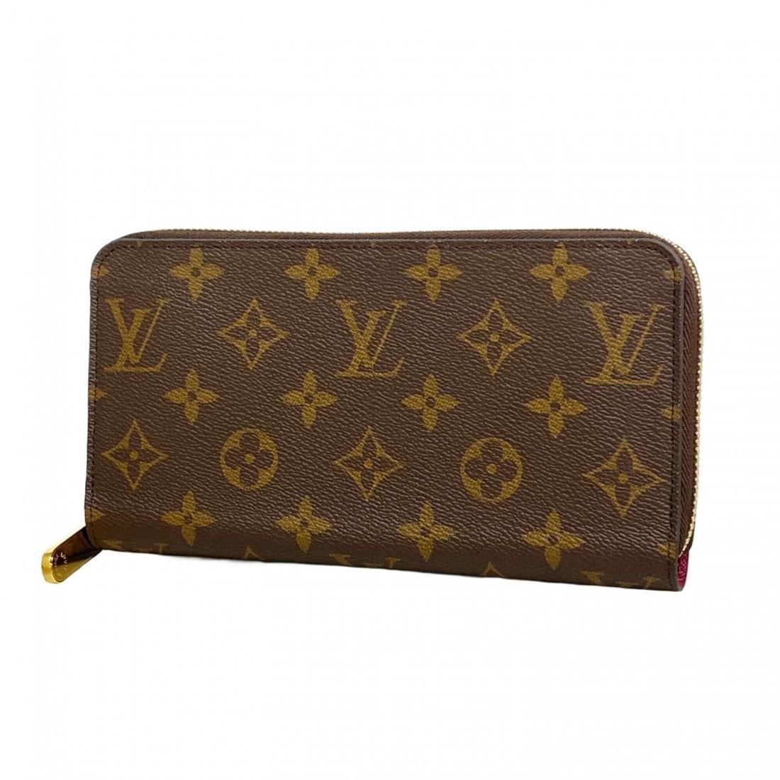Louis Vuitton Monogram Zippy Wallet M41895 Brown Fuchsia Women's Long: --- Catalog ---Category: SizeSize (HxWxD): 10cm x 19.5cm x 2.5cm / 3.93'' x 7.67'' x 0.98''Category: DesignType: Long wallet (bi-fold)Color: Brown, FuchsiaGender: WomenCategory: GeneralMPN: M41895Bran