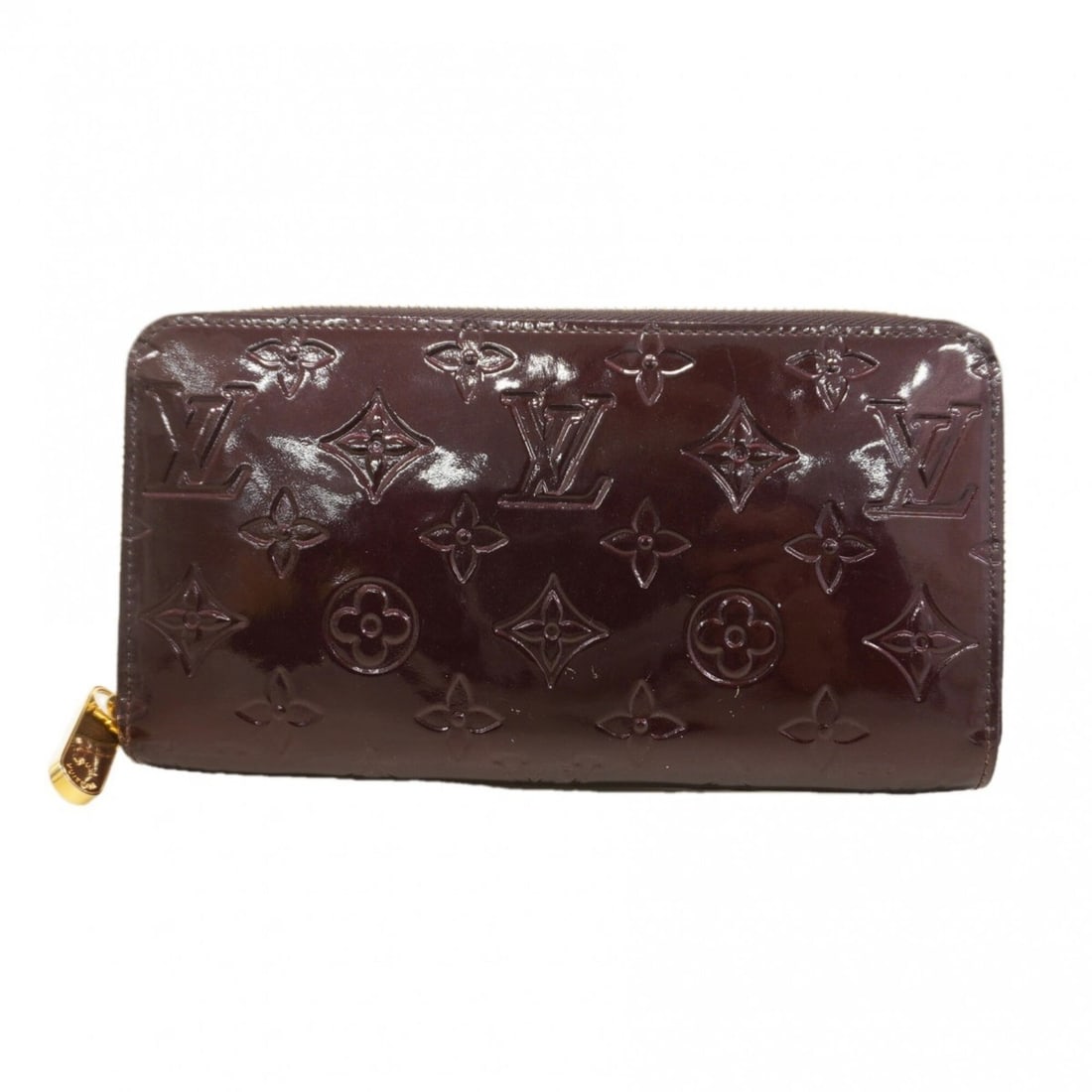 Louis Vuitton Vernis Zippy Wallet M93522 Amarante Women's Long: --- Catalog ---Category: SizeSize (HxWxD): 10.5cm x 19.5cm x 2cm / 4.13'' x 7.67'' x 0.78''Category: DesignType: Long wallet (bi-fold)Color: AmaranteGender: WomenCategory: GeneralMPN: M93522Brand: Lou