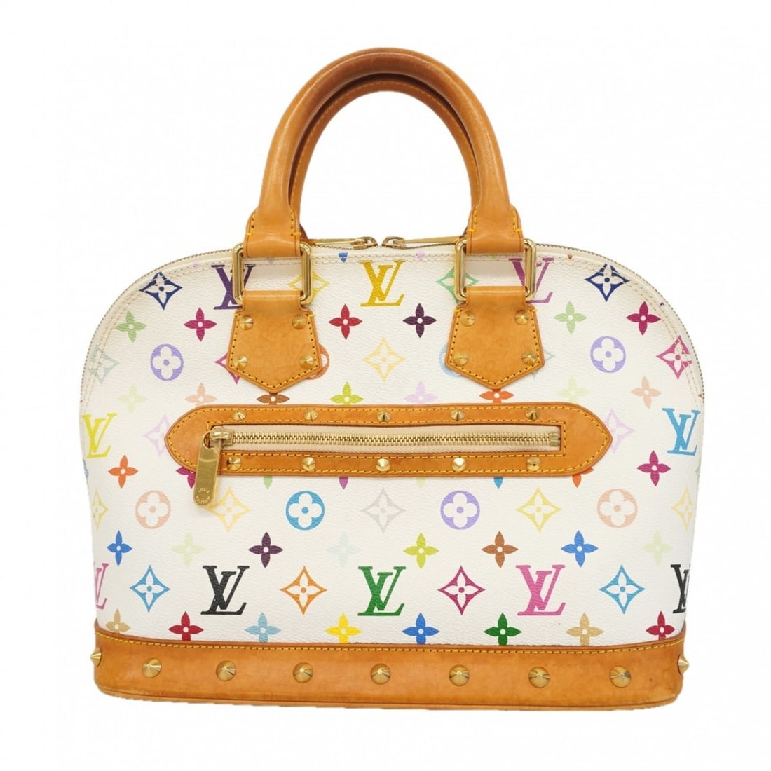 Louis Vuitton Alma Monogram Multicolor Handbag M92647 Blanc (Women's): --- Catalog ---Category: SizeSize (HxWxD): 24cm x 32cm x 16.5cm / 9.44'' x 12.59'' x 6.49''Category: DesignType: HandbagColor: BlancGender: WomenCategory: GeneralMPN: M92647Brand: Louis Vuitton--- Ite