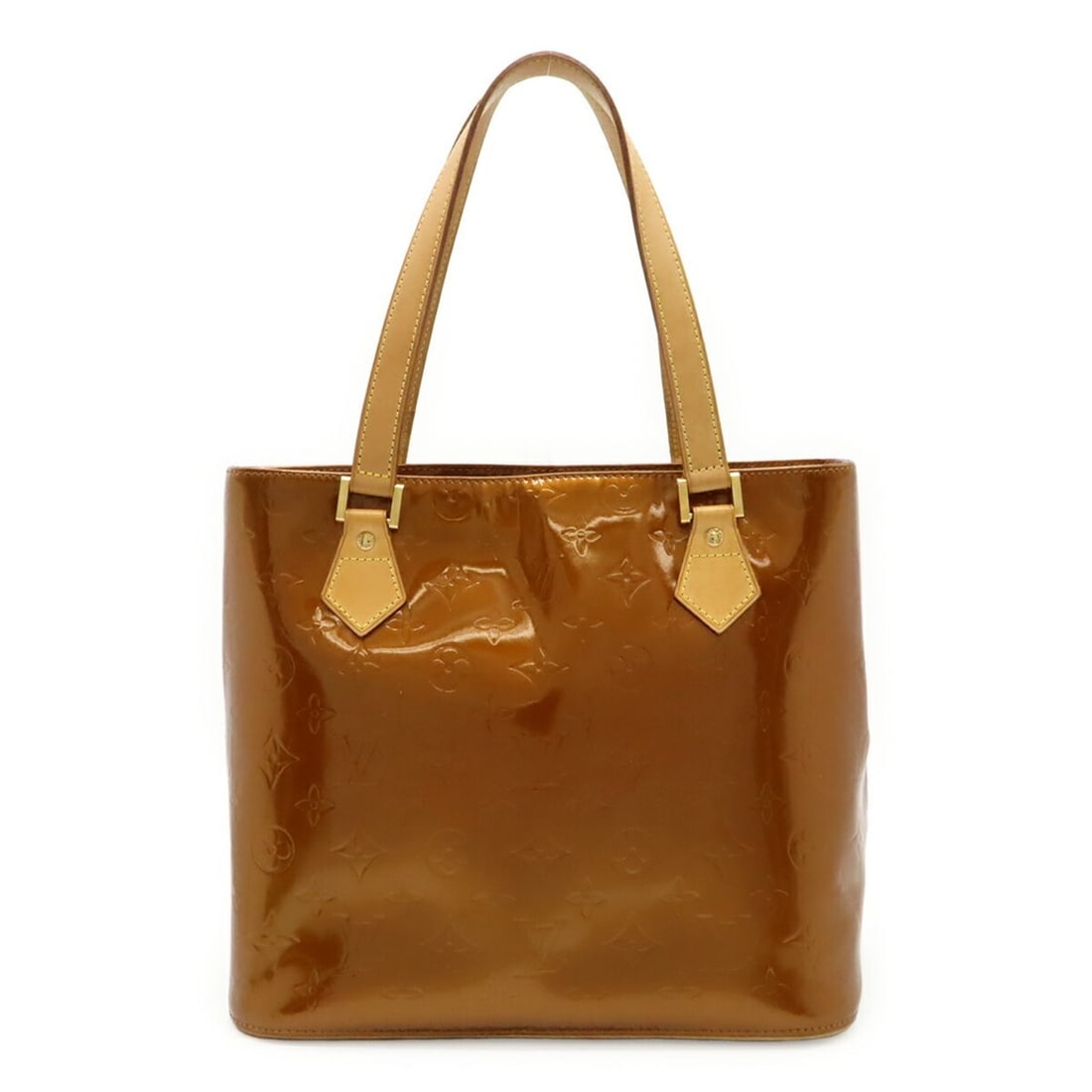 LOUIS VUITTON Louis Vuitton Monogram Vernis Houston Tote Bag Shoulder Enamel Bronze M91122: --- Catalog ---Category: SizeSize (HxWxD): 25cm x 29cm x 14.5cm / 9.84'' x 11.41'' x 5.7''Category: DesignType: Shoulder bag, Tote bagColor: BronzeGender: WomenMaterial: Leather Leather/Fur Type: Enam