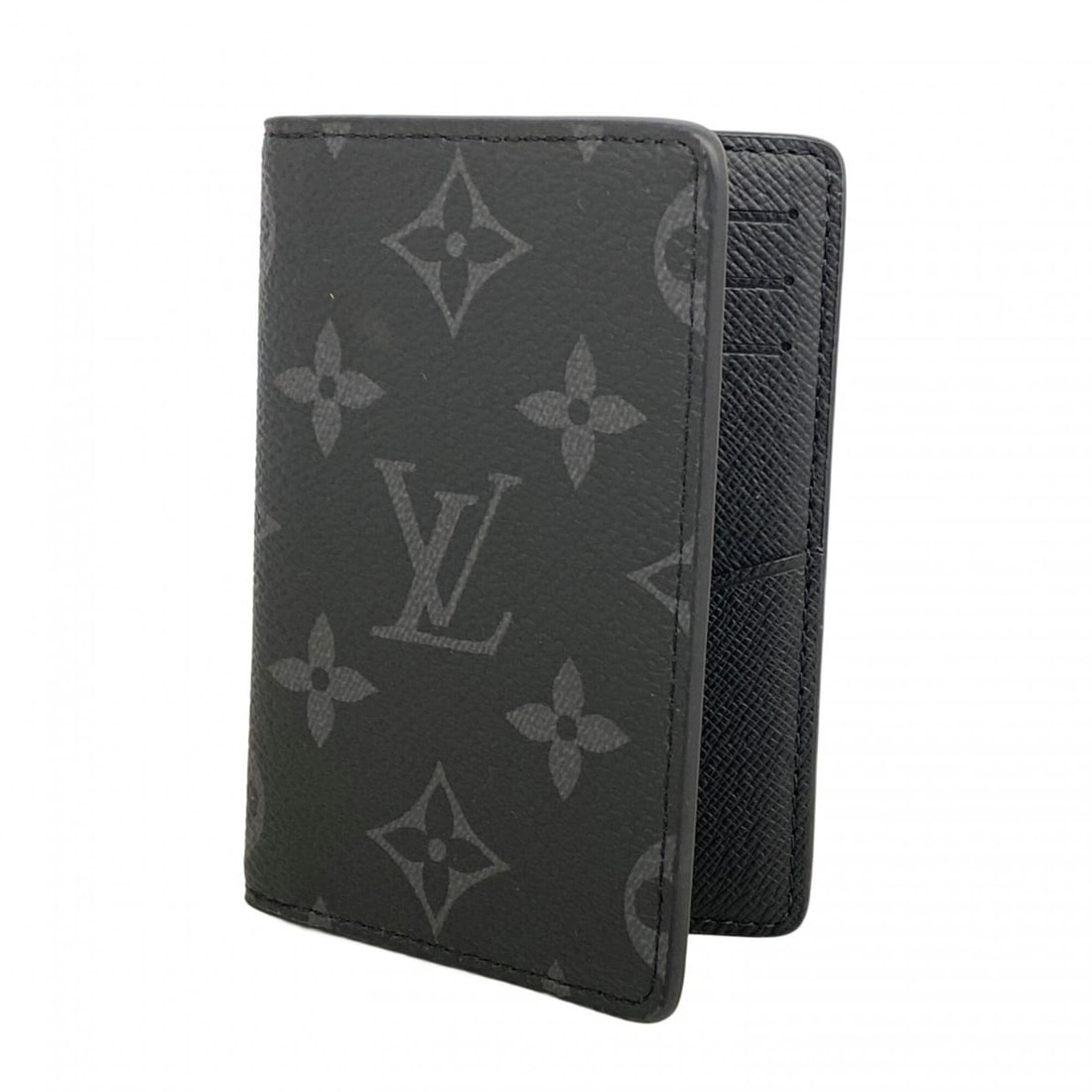 Louis Vuitton Business Card Holder/Card Case Monogram Eclipse Organizer de Poche M61696 Gray Black: --- Catalog ---Category: DesignType: Card caseColor: Black, GrayGender: MenCategory: GeneralMPN: M61696Brand: Louis VuittonCategory: Physical PropertiesSize (HxWxD): 11cm x 8cm x 6cm / 4.33'' x 3.14''
