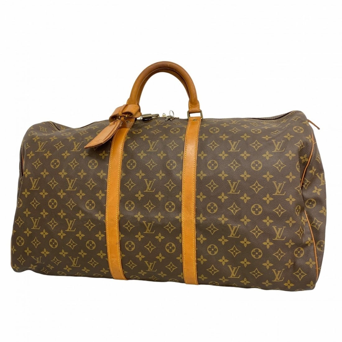 Louis Vuitton Bags - Boston Monogram Keepall 60 M41422 Brown Men's & Women's: --- Catalog ---Category: SizeSize (HxWxD): 33cm x 60cm x 27cm / 12.99'' x 23.62'' x 10.62''Category: DesignType: Boston bagColor: BrownGender: Men,WomenCategory: GeneralMPN: M41422Brand: Louis Vuitton