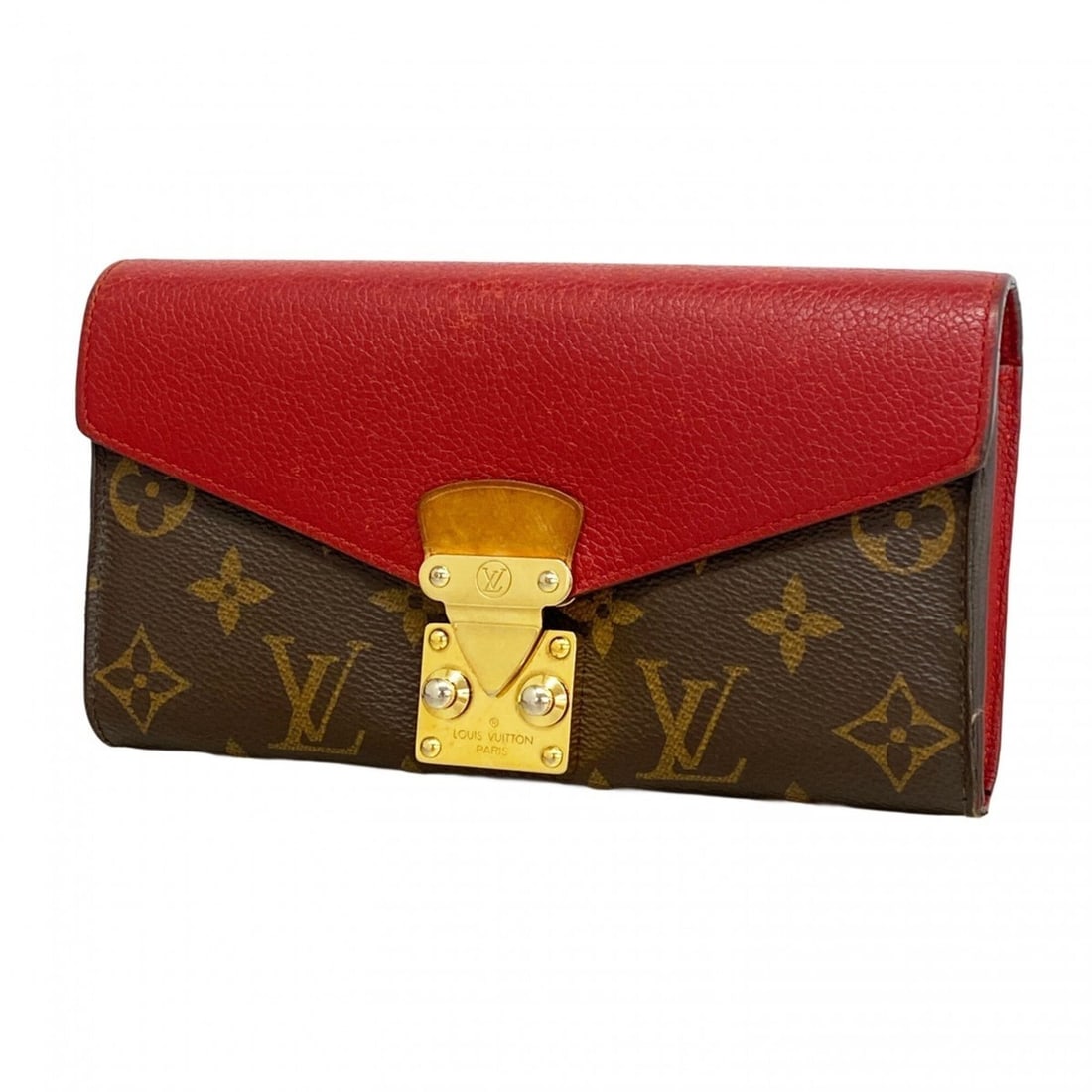 Louis Vuitton Monogram Portefeuille Pallas Long Wallet M58414 Brown Cerise Women's: --- Catalog ---Category: SizeSize (HxWxD): 11cm x 19cm x 3cm / 4.33'' x 7.48'' x 1.18''Category: DesignType: Long wallet (bi-fold)Color: Brown, CeriseGender: WomenCategory: GeneralMPN: M58414Brand: Lo