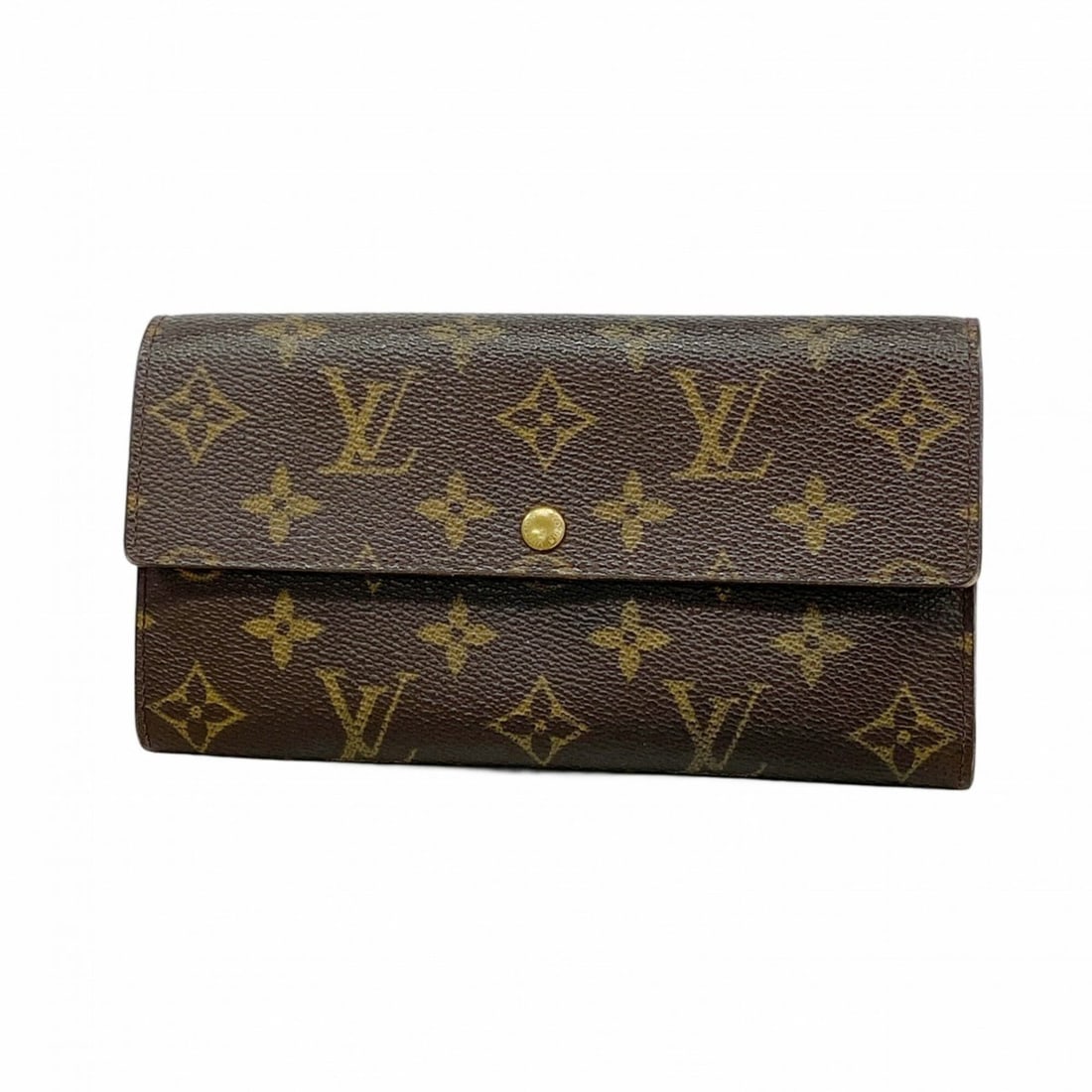Louis Vuitton Monogram Pochette Portemonnaie Credit Long Wallet M61725 Brown Women's: --- Catalog ---Category: SizeSize (HxWxD): 11cm x 19cm x 3cm / 4.33'' x 7.48'' x 1.18''Category: DesignType: Long wallet (bi-fold)Color: BrownGender: WomenCategory: GeneralMPN: M61725Brand: Louis Vuit