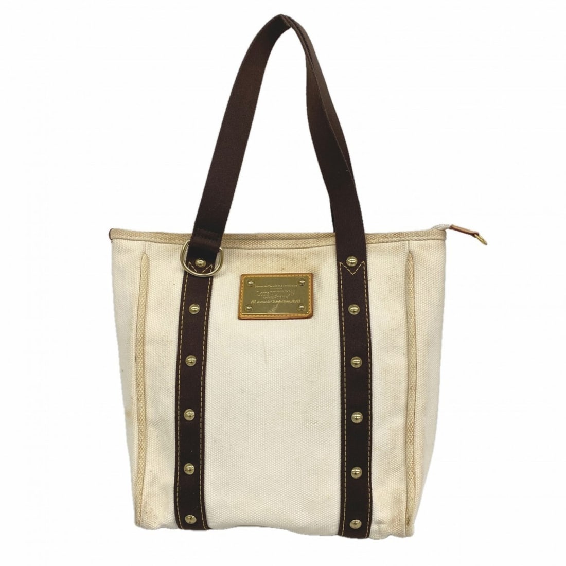 Louis Vuitton Antigua Cabas MM Tote Bag M40036 Ecru (Women's): --- Catalog ---Category: SizeSize (HxWxD): 29cm x 28.5cm x 8cm / 11.41'' x 11.22'' x 3.14''Category: DesignType: Tote bagColor: EcruGender: WomenCategory: GeneralMPN: M40036Brand: Louis Vuitton--- Ite
