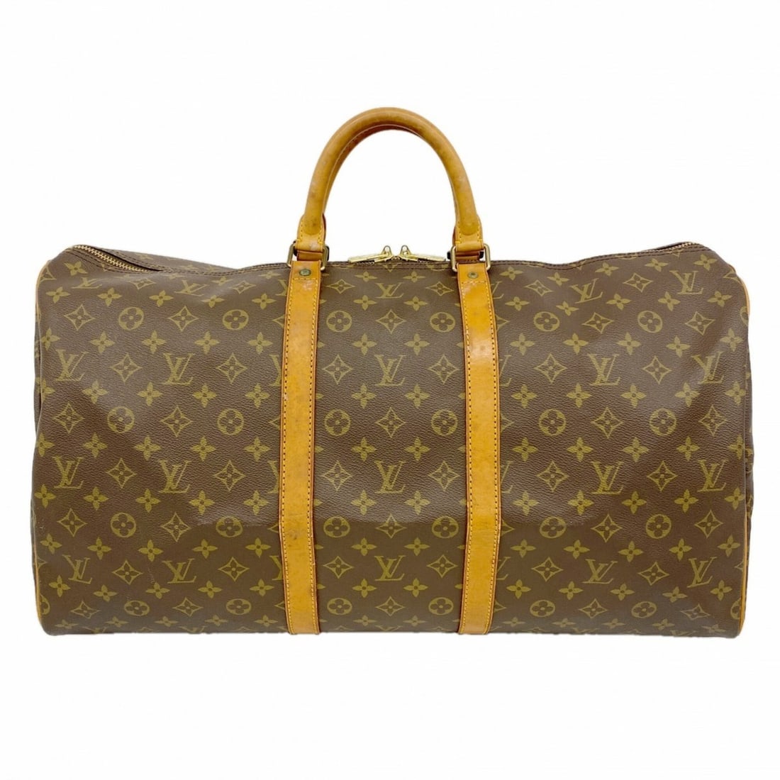Louis Vuitton Bags - Boston Monogram Keepall 55 M41424 Brown Men's & Women's: --- Catalog ---Category: SizeSize (HxWxD): 30cm x 55cm x 25cm / 11.81'' x 21.65'' x 9.84''Category: DesignType: Boston bagColor: BrownGender: Men,WomenCategory: GeneralMPN: M41424Brand: Louis Vuitton-