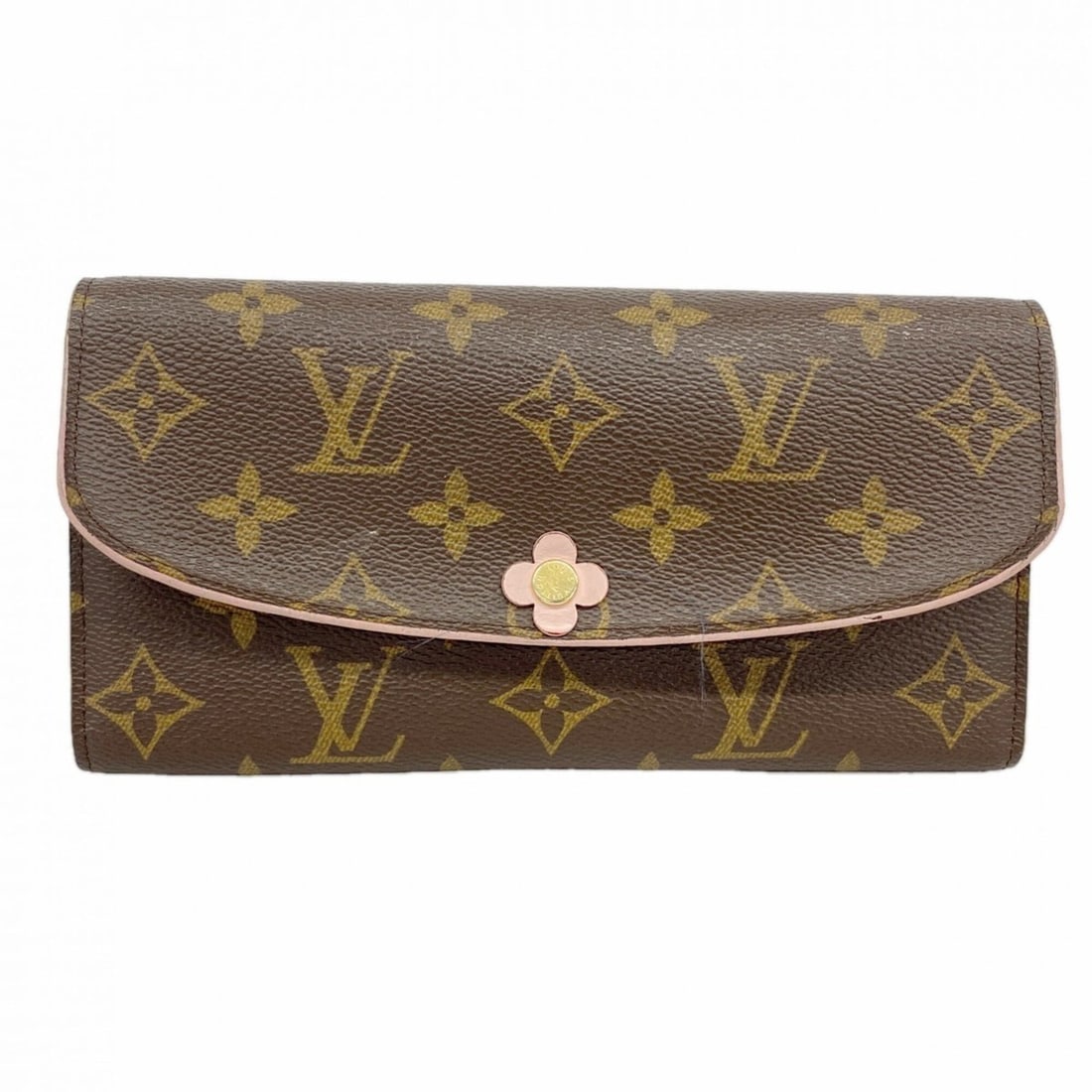 Louis Vuitton Monogram Portefeuille Emilie Long Wallet with Flower Charm, M64202, Hot Pink, Women's: --- Catalog ---Category: SizeSize (HxWxD): 10cm x 19cm x 2cm / 3.93'' x 7.48'' x 0.78''Category: DesignType: Long wallet (bi-fold)Color: Hot pinkGender: WomenCategory: GeneralMPN: M64202Brand: Louis V