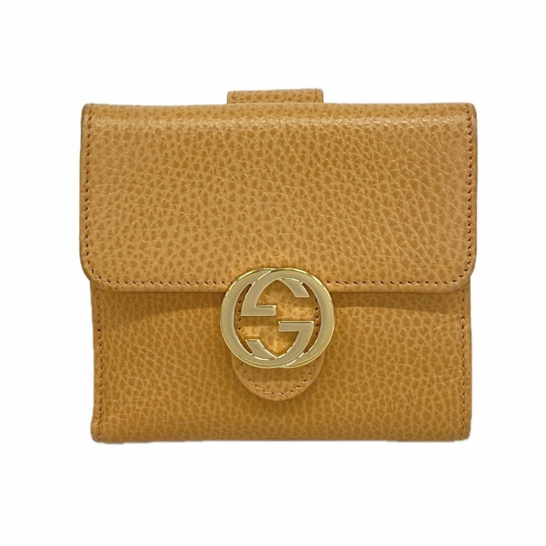 Gucci Interlocking G Wallet 615525 Leather Beige Champagne Women's: --- Catalog ---Category: SizeSize (HxWxD): 11cm x 12cm x 2.5cm / 4.33'' x 4.72'' x 0.98''Category: DesignType: Wallet (bi-fold)Color: BeigeGender: WomenMaterial: Leather Category: GeneralMPN: 615525Br