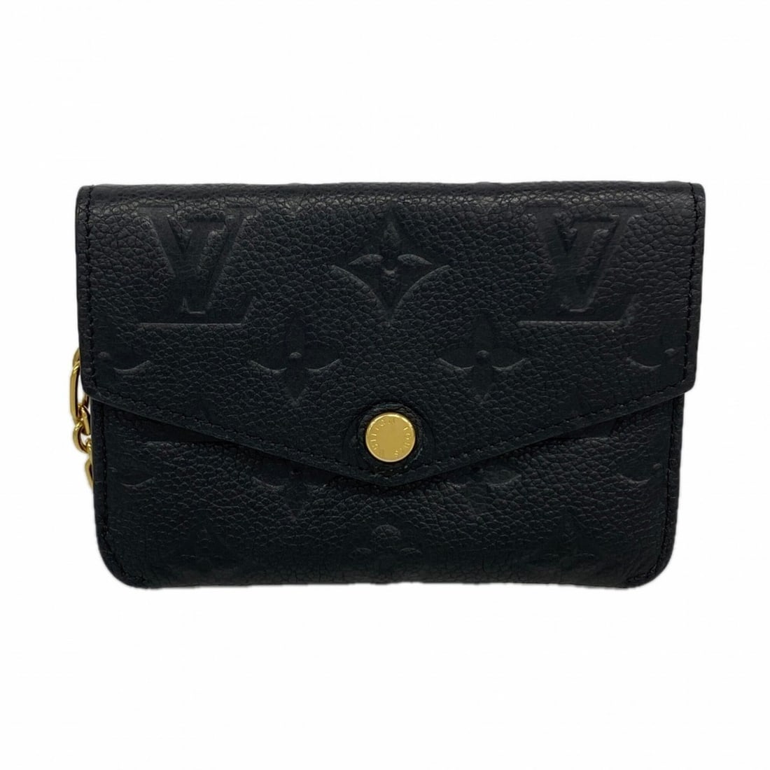 Louis Vuitton Monogram Empreinte Pochette Clé M60633 Noir (Women's Wallet/Coin Case): --- Catalog ---Category: SizeSize (HxWxD): 9cm x 13cm x 1.5cm / 3.54'' x 5.11'' x 0.59''Category: DesignType: Coin purse/coin caseColor: NoirGender: WomenCategory: GeneralMPN: M60633Brand: Louis Vuitt
