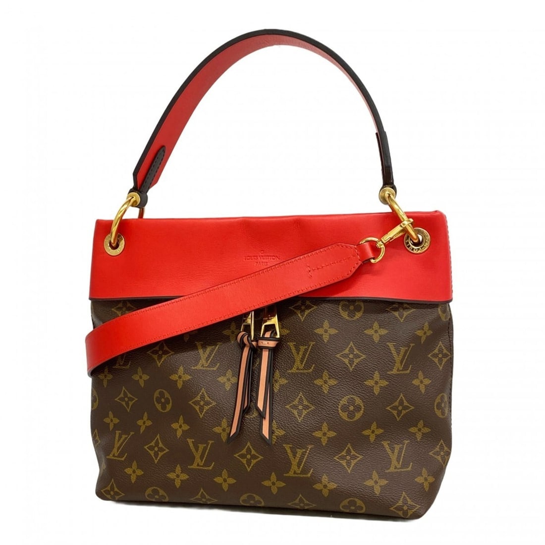 Louis Vuitton Monogram Tuileries Besace Handbag M43798 Kabuki 2-way bag for women: --- Catalog ---Category: SizeSize (HxWxD): 26cm x 26.5cm x 11cm / 10.23'' x 10.43'' x 4.33''Category: DesignType: HandbagColor: Red colorGender: WomenCategory: GeneralMPN: M43798Brand: Louis Vuitton--