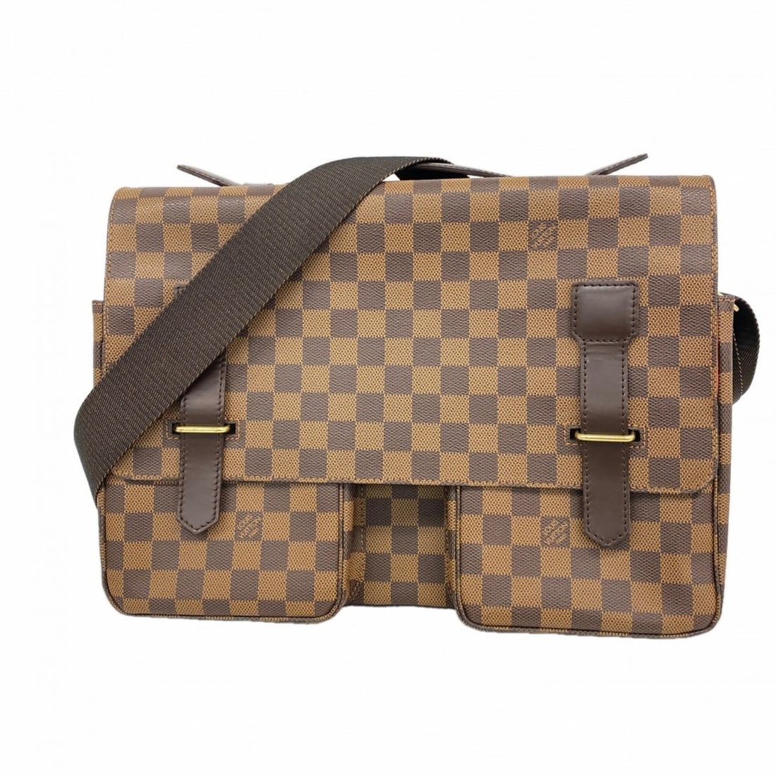 Louis Vuitton Damier Broadway Shoulder Bag N42270 Ebene 2-way bag for women: --- Catalog ---Category: SizeSize (HxWxD): 25cm x 35cm x 12cm / 9.84'' x 13.77'' x 4.72''Category: DesignType: Shoulder bagColor: EbeneGender: WomenCategory: GeneralMPN: N42270Brand: Louis Vuitton--- 