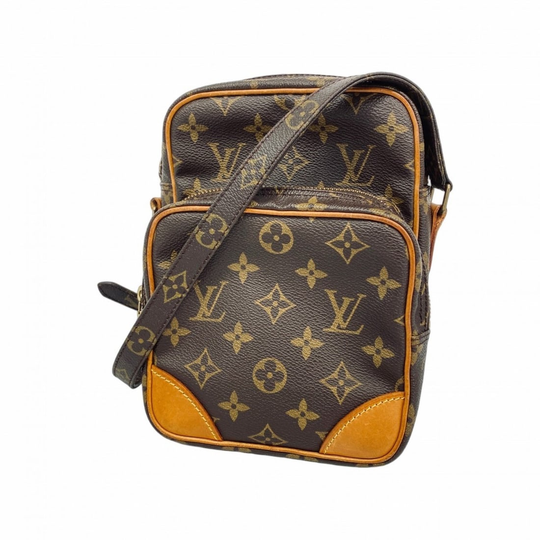 Louis Vuitton Monogram Amazon Shoulder Bag M45236 Brown Women's: --- Catalog ---Category: SizeSize (HxWxD): 21.5cm x 15.5cm x 9cm / 8.46'' x 6.1'' x 3.54''Category: DesignType: Shoulder bagColor: BrownGender: WomenCategory: GeneralMPN: M45236Brand: Louis Vuitton---