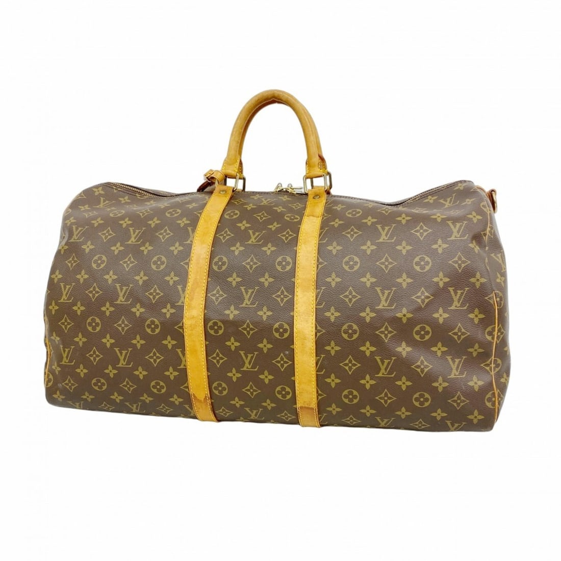 Louis Vuitton Bags - Boston Monogram Keepall Bandoulière 55 M41414 Brown Men's & Women's: --- Catalog ---Category: SizeSize (HxWxD): 31cm x 56cm x 25cm / 12.2'' x 22.04'' x 9.84''Category: DesignType: Boston bagColor: BrownGender: Men,WomenCategory: GeneralMPN: M41414Brand: Louis Vuitton--