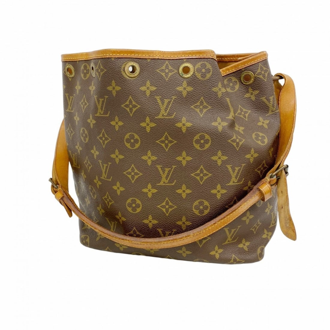 Louis Vuitton Monogram Petit Noé Shoulder Bag M42226 Brown Women's: --- Catalog ---Category: SizeSize (HxWxD): 26cm x 24cm x 18cm / 10.23'' x 9.44'' x 7.08''Category: DesignType: Shoulder bagColor: BrownGender: WomenCategory: GeneralMPN: M42226Brand: Louis Vuitton--- 
