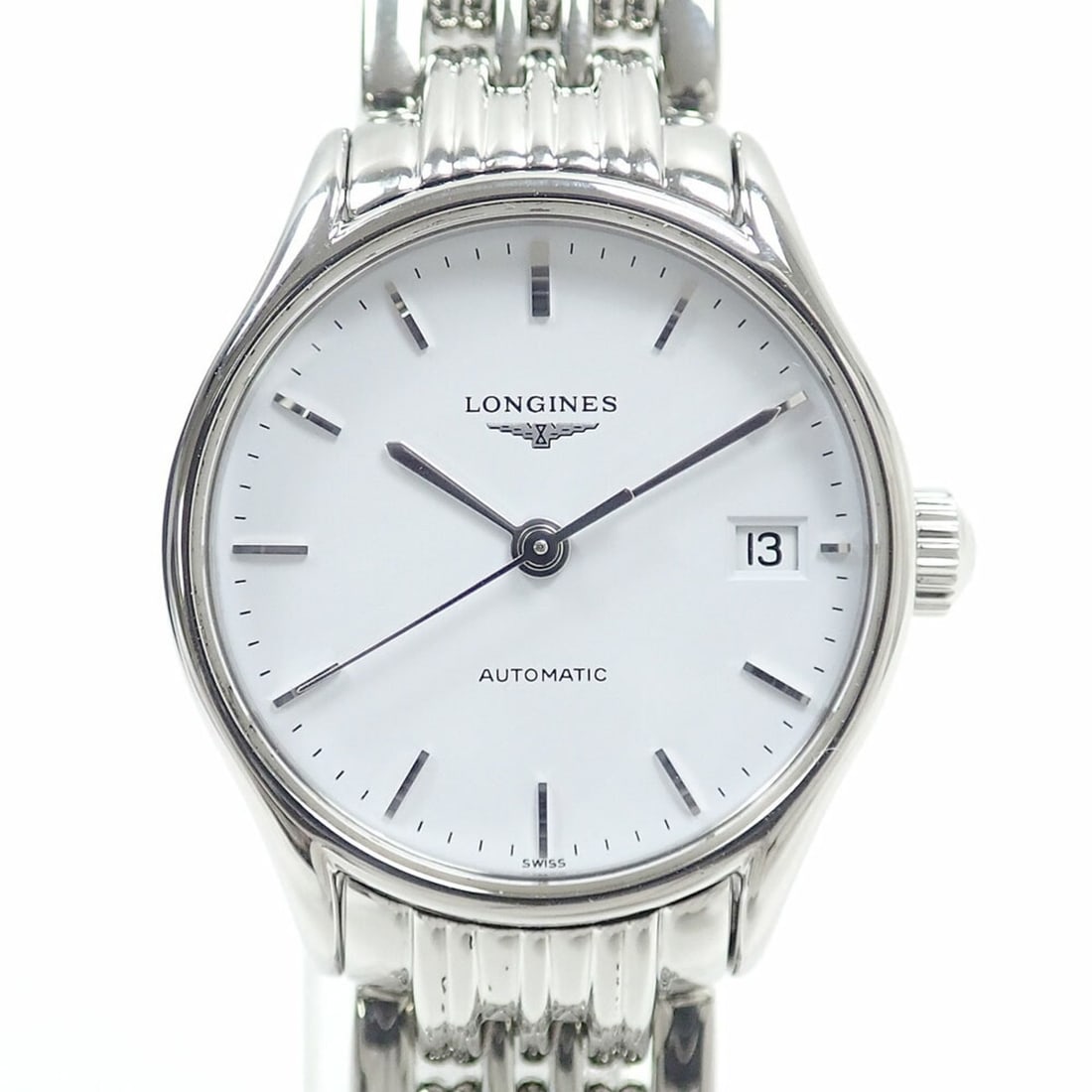 Longines Reel Ladies Automatic Watch Stainless Steel L4.360.4.72.6 Winding (1 of 16)