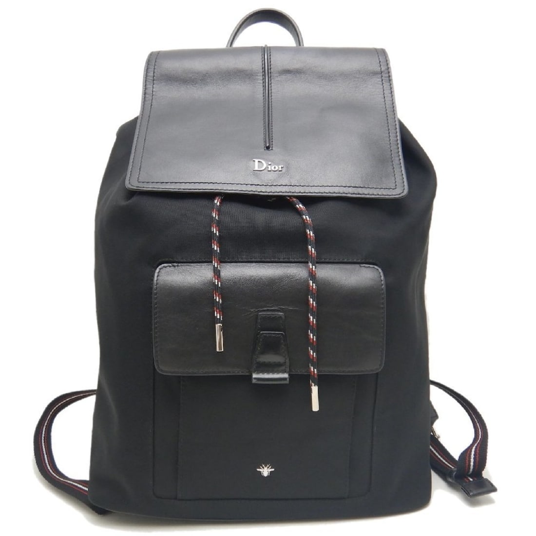 DIOR HOMME MOTION 1MOBA062 Backpack - Canvas x Leather, Black, Men's (Item No. 253791): --- Catalog ---Category: SizeSize (HxWxD): 47cm x 30cm x 12cm / 18.5'' x 11.81'' x 4.72''Category: DesignType: BackpackColor: BlackGender: MenMaterial: Canvas , Leather Hardware Color: SilverCategory: