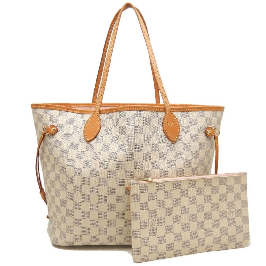 LOUIS VUITTON Louis Vuitton Damier Azur Neverfull MM N40603 Tote Bag Women's 253793: --- Catalog ---Category: SizeSize (HxWxD): 29cm x 32cm x 17cm / 11.41'' x 12.59'' x 6.69''Category: DesignType: Tote bagColor: AzurGender: WomenMaterial: Coated canvas Hardware Color: GoldCategory: Ge