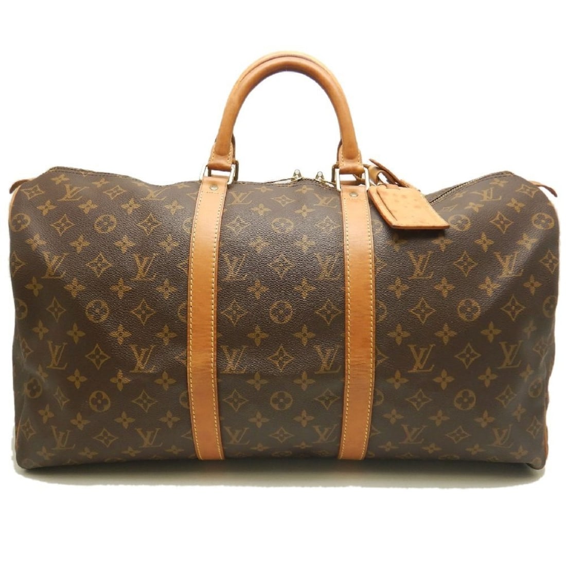LOUIS VUITTON Louis Vuitton Monogram Keepall 50 M41426 Boston Bag Brown Women's 253799: --- Catalog ---Category: SizeSize (HxWxD): 29cm x 50cm x 22cm / 11.41'' x 19.68'' x 8.66''Category: DesignType: Boston bagColor: BrownGender: Women,MenClosure: ZipperMaterial: Coated canvas Hardware
