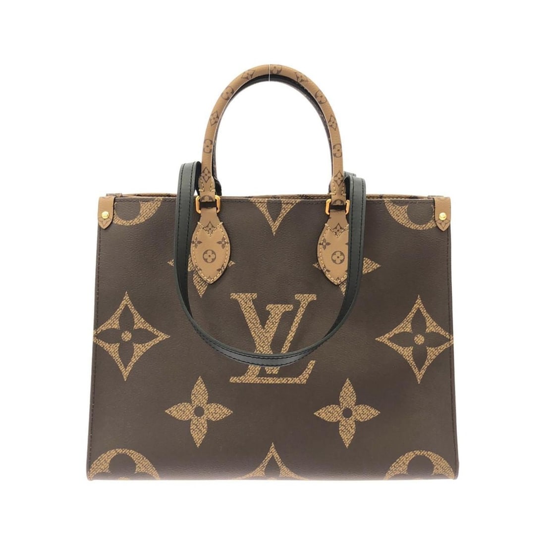 Louis Vuitton Monogram Giant OnTheGo MM M45321 Handbag: --- Catalog ---Category: SizeSize (HxWxD): 26cm x 34.5cm x 14cm / 10.23'' x 13.58'' x 5.51''Category: DesignType: HandbagColor: Marron, MonogramGender: WomenMaterial: Coated canvas Category: GeneralMP