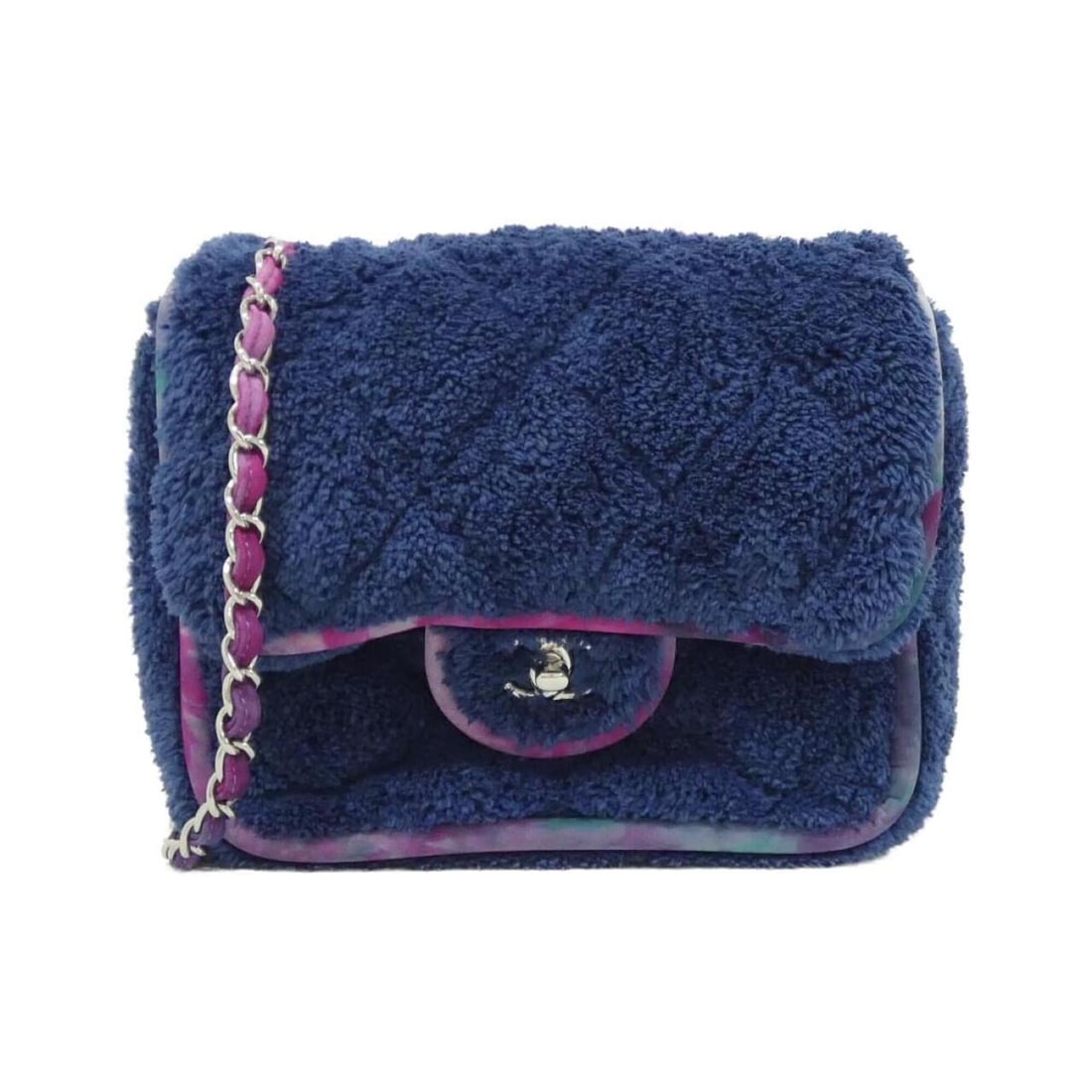 Chanel AS2306 Shoulder Bag: --- Catalog ---Category: SizeSize (HxWxD): 18cm x 22cm x 7cm / 7.08'' x 8.66'' x 2.75''Category: DesignType: Shoulder bagColor: Navy, PurpleGender: WomenCategory: GeneralMPN: AS2306Brand: Chanel---