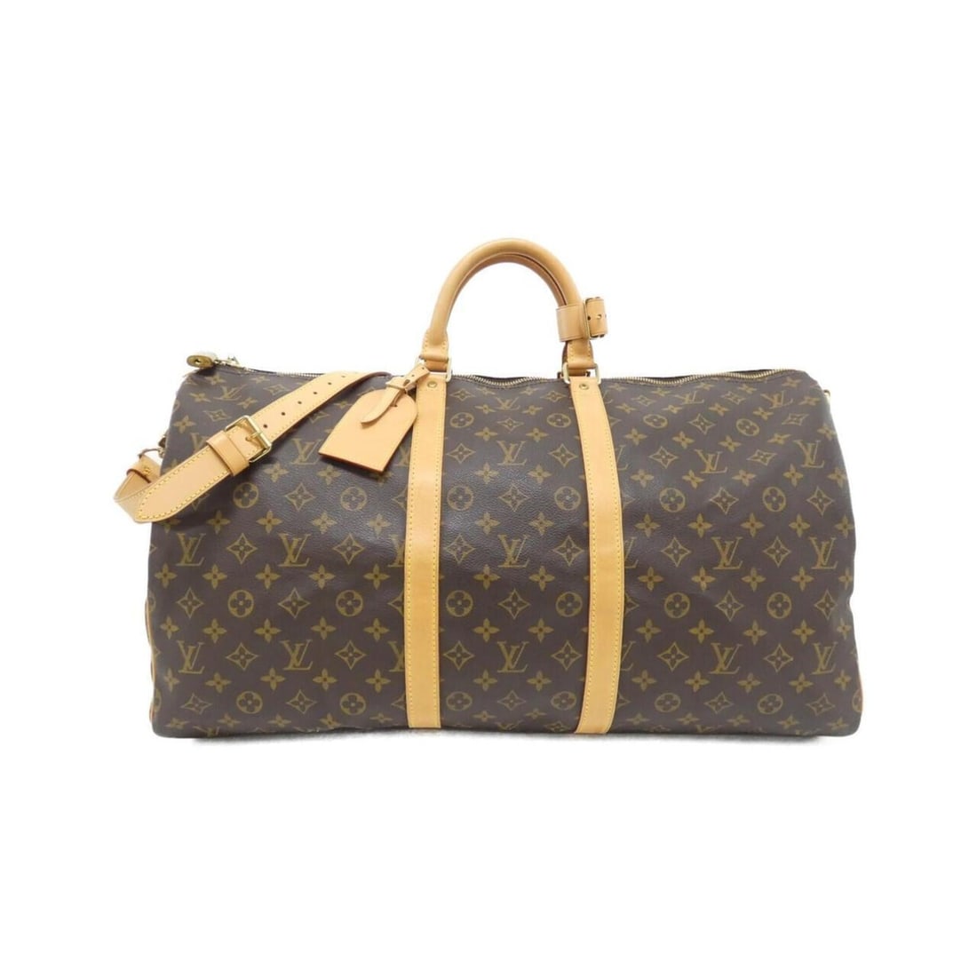 Louis Vuitton Monogram Keepall Bandoulière 55cm M41414 Boston Bag: --- Catalog ---Category: SizeSize (HxWxD): 31cm x 55cm x 24cm / 12.2'' x 21.65'' x 9.44''Category: DesignType: Boston bagColor: MarronGender: WomenMaterial: Coated canvas Category: GeneralMPN: