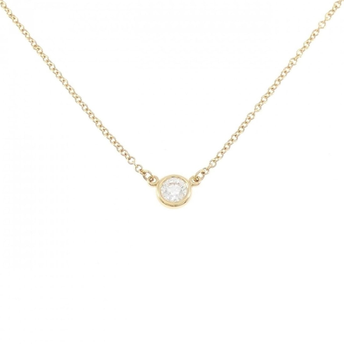 Tiffany & Co. By the Yard Necklace 0.18CT E VVS1 3EXT: --- Catalog ---Category: SizeDiameter: 4.8mm / 0.18''Neck Circumference: 41 cm / 16.14''Category: DesignColor: Yellow goldGender: WomenMaterial: Yellow gold (18K)Necklace Type: NecklaceCategory:
