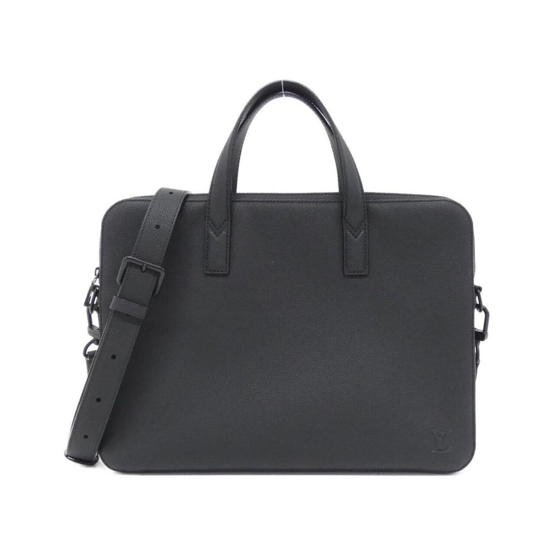 Louis Vuitton LV Aerogram Gate Briefcase M15258: --- Catalog ---Category: SizeSize (HxWxD): 29cm x 38cm x 4cm / 11.41'' x 14.96'' x 1.57''Category: DesignType: BriefcaseColor: BlackGender: WomenMaterial: Leather Leather/Fur Type: Calf leatherCategor