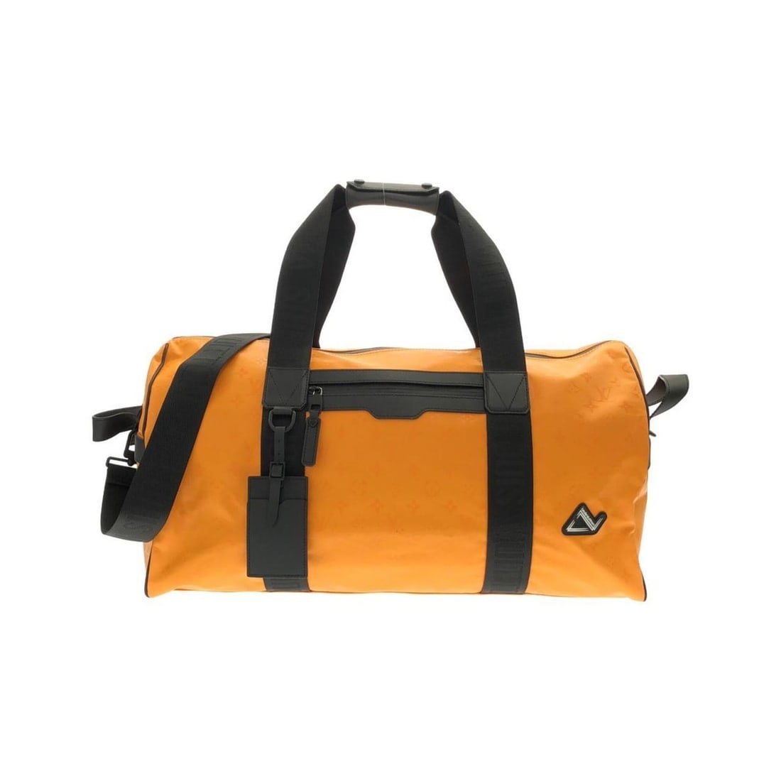 Louis Vuitton Monogram Storm (LV SKI) Keepall Sport 55cm M12724 Boston Bag: --- Catalog ---Category: SizeSize (HxWxD): 31cm x 56cm x 25cm / 12.2'' x 22.04'' x 9.84''Category: DesignType: Boston bagColor: Black, OrangeGender: WomenMaterial: Monogram Category: GeneralMPN: M1272
