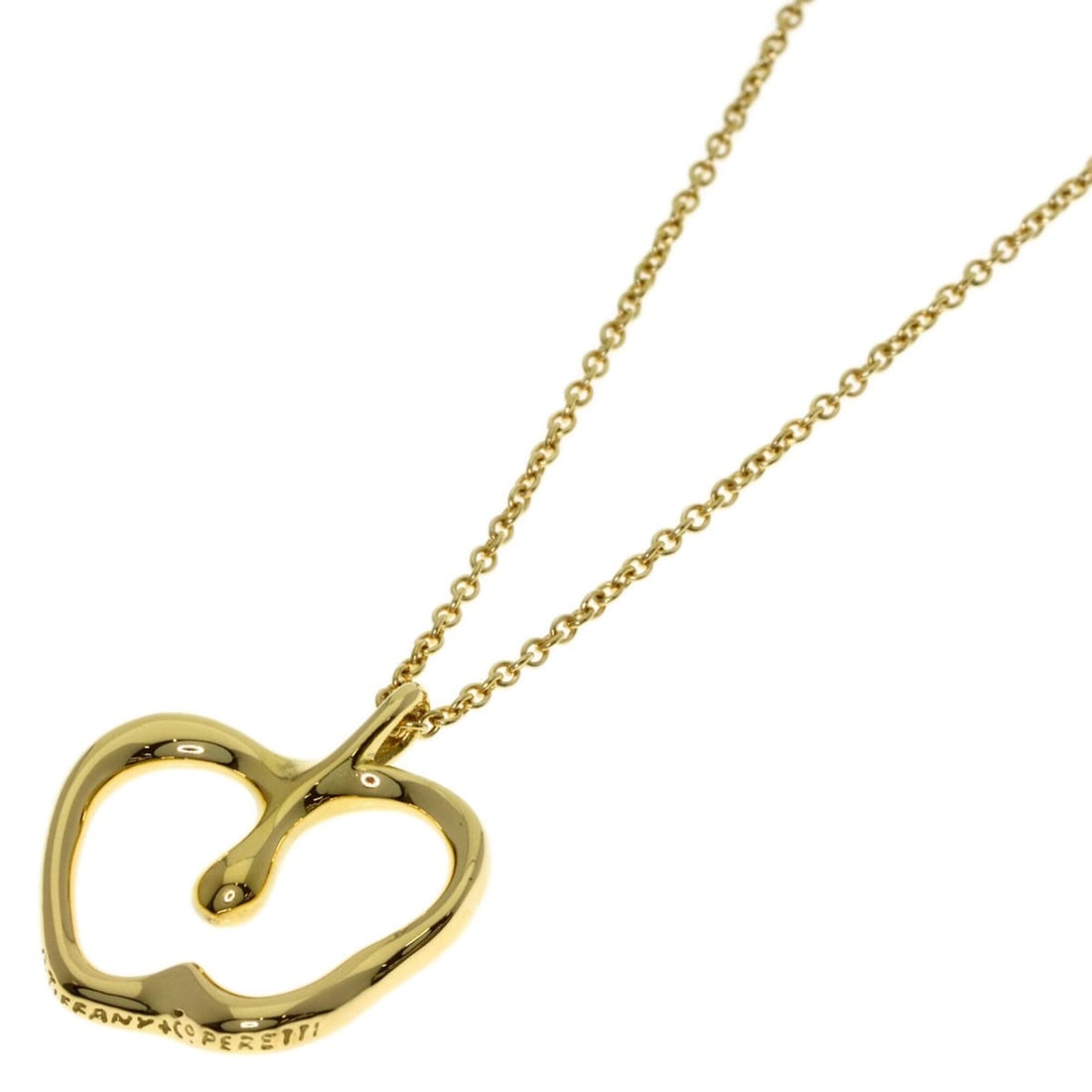 Tiffany & Co. Apple Necklace, 18K Yellow Gold, Women's.: --- Catalog ---Category: SizeNeck Circumference: 40 cm / 15.74''Category: DesignGender: WomenMaterial: Yellow gold (18K)Necklace Type: NecklaceCategory: GeneralBrand: Tiffany--- Item List ---Section: 
