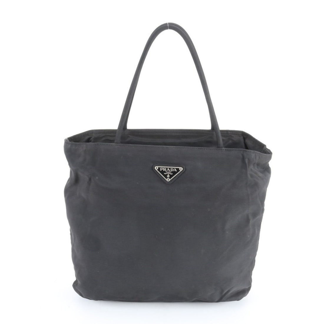 Prada Tessuto Nylon Triangle Logo Tote Bag, Handbag, Shoulder Black, Women's: --- Catalog ---Category: SizeSize (HxWxD): 27cm x 29cm x 9cm / 10.62'' x 11.41'' x 3.54''Category: DesignType: Handbag, Tote bagColor: BlackGender: WomenCategory: GeneralBrand: PradaCountry of Origin: