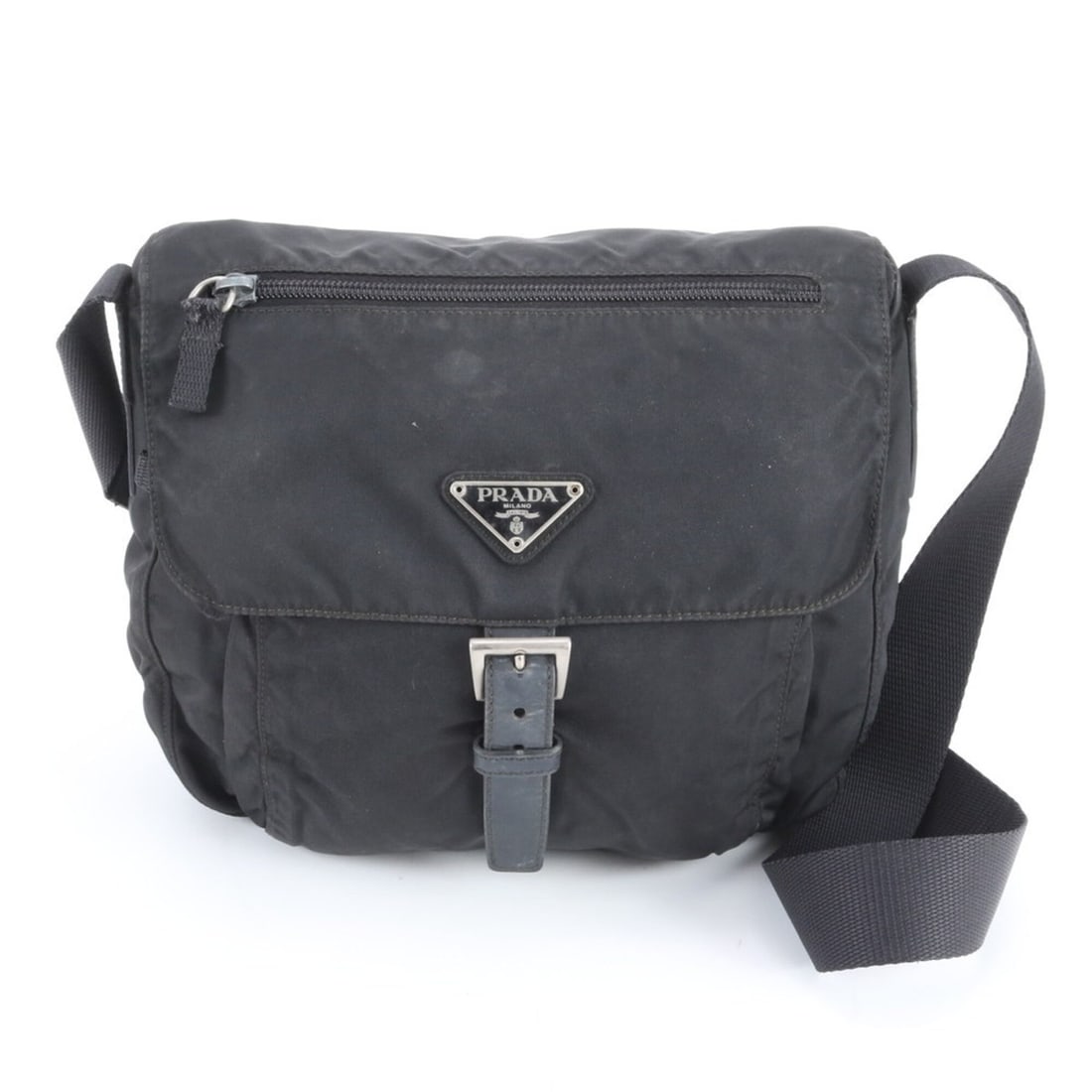 Prada Tessuto Nylon Triangle Logo Leather Shoulder Bag, Crossbody Messenger Tote Bag - Men's: --- Catalog ---Category: SizeSize (HxWxD): 22cm x 23cm x 9cm / 8.66'' x 9.05'' x 3.54''Category: DesignType: Shoulder bag, Tote bagColor: BlackGender: MenMaterial: Nylon , Leather Category: GeneralBra