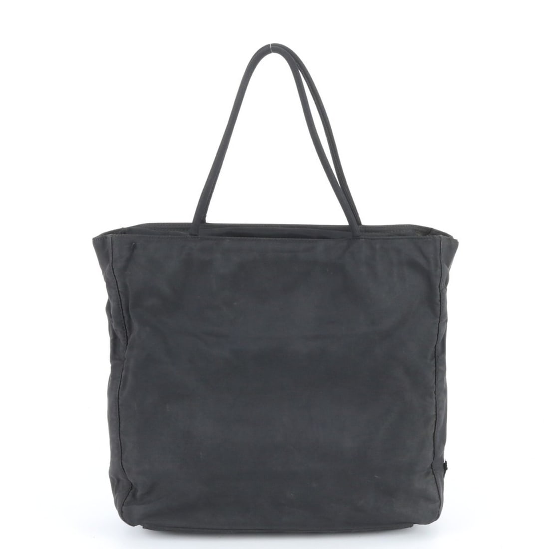 Prada Tessuto Nylon Triangle Logo Handbag Tote Bag - Black Brand Name Women's: --- Catalog ---Category: SizeSize (HxWxD): 26cm x 29cm x 8cm / 10.23'' x 11.41'' x 3.14''Category: DesignType: Handbag, Tote bagColor: BlackGender: WomenMaterial: Nylon Category: GeneralBrand: PradaCo