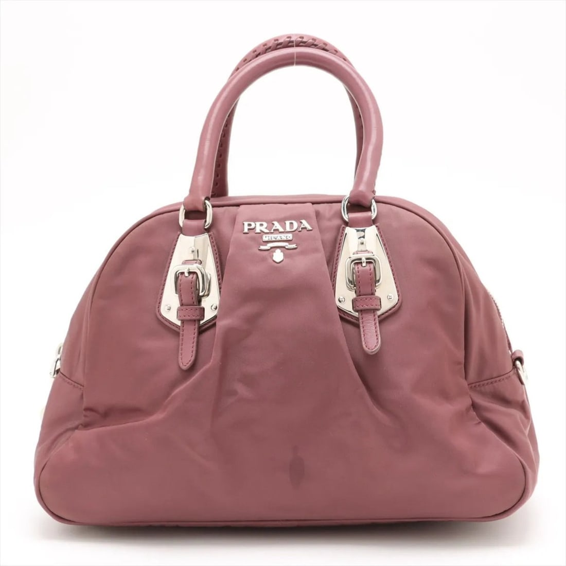 Prada Tessuto Nylon BL0523 Leather Handbag/Tote Bag for Women (with Guarantee Card): --- Catalog ---Category: SizeSize (HxWxD): 18cm x 31cm x 13cm / 7.08'' x 12.2'' x 5.11''Category: DesignType: Handbag, Tote bagColor: BordeauxGender: WomenMaterial: Leather , Nylon Category: GeneralMP