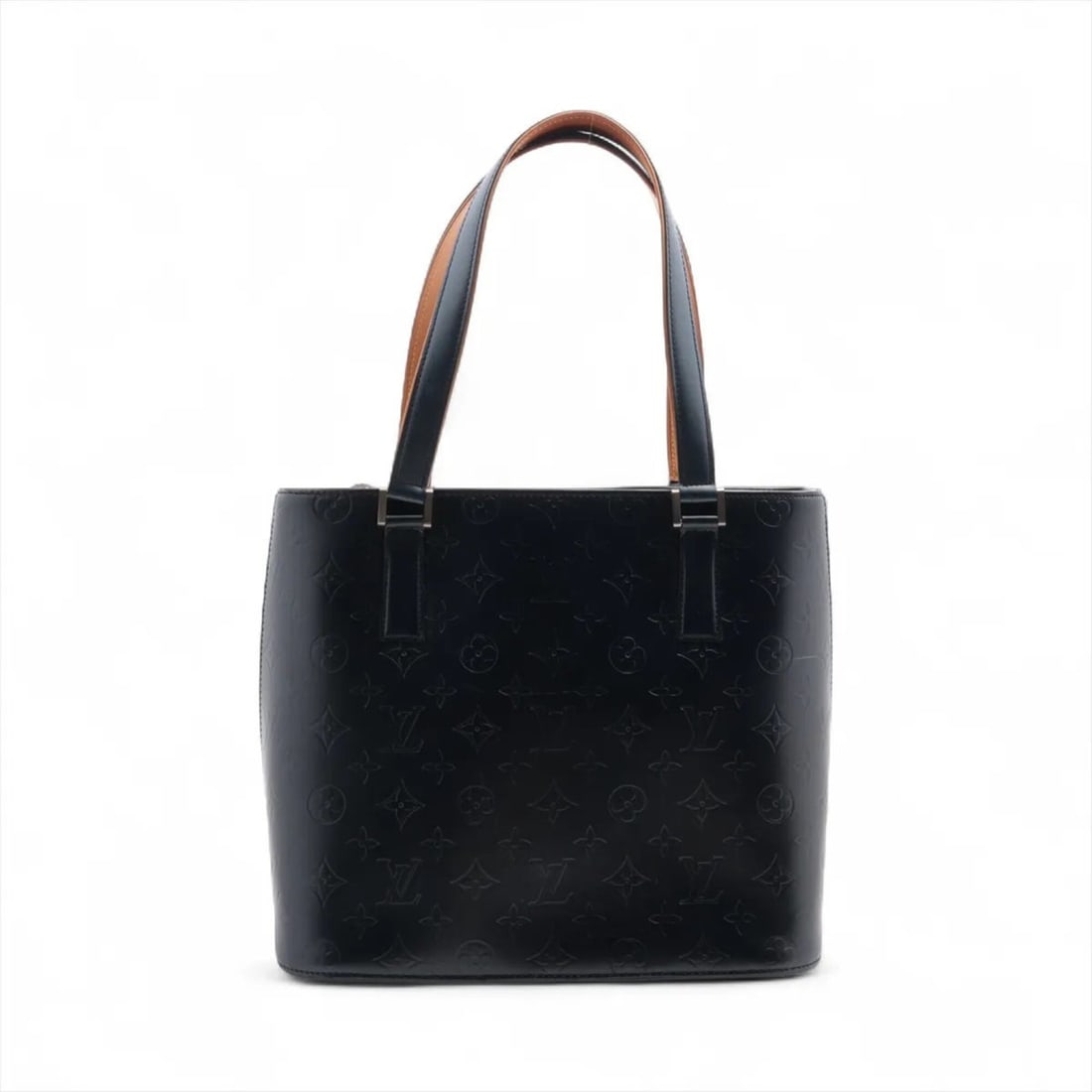 Louis Vuitton Monogram Matte Stockton M55115 Leather Tote Bag, Handbag, Shoulder Women's: --- Catalog ---Category: SizeSize (HxWxD): 26cm x 30cm x 14cm / 10.23'' x 11.81'' x 5.51''Category: DesignType: Handbag, Tote bagColor: NavyGender: WomenMaterial: Leather Category: GeneralMPN: M55115B