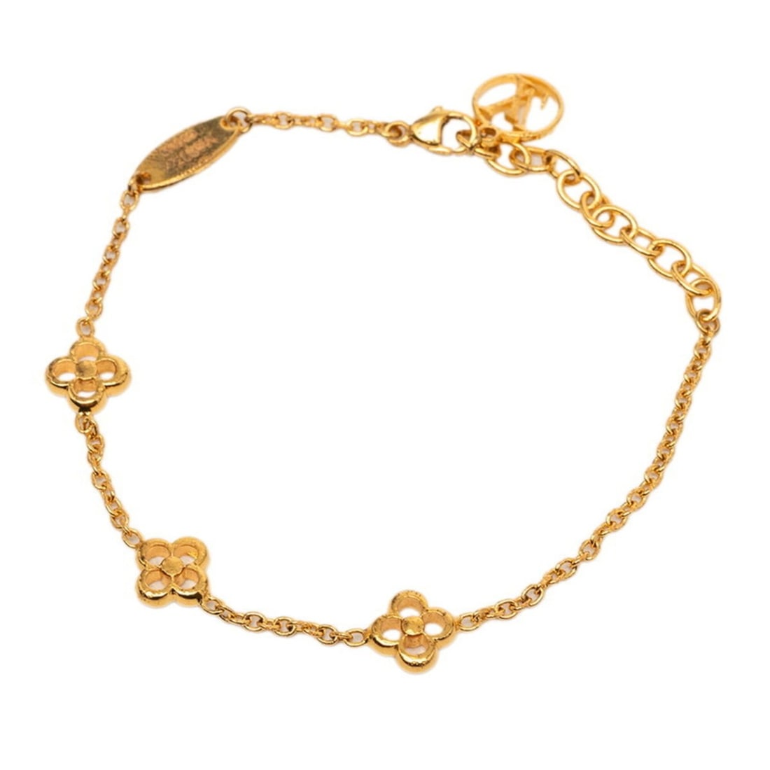 Louis Vuitton Monogram Flower Flowerful LV Circle Bracelet M68127 Gold Plated Women's LOUIS VUITTON: --- Catalog ---Category: SizeLength: 15.5cm - 19cm / 6.1'' - 7.48''Category: DesignType: Charm braceletColor: GoldGender: WomenCategory: GeneralMPN: M68127Brand: Louis Vuitton--- Item List ---Section: