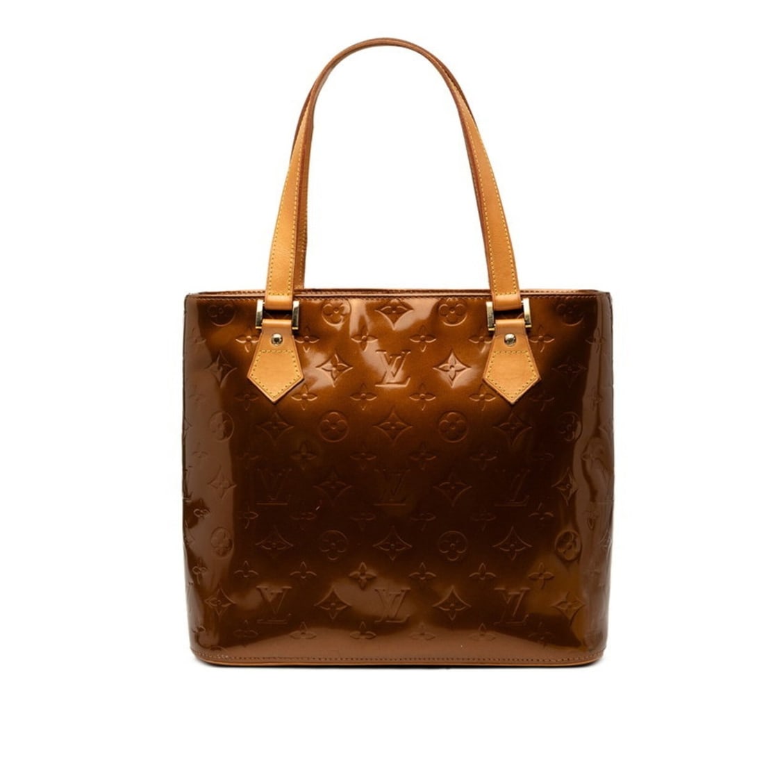 Louis Vuitton Monogram Vernis Houston Tote Bag Handbag M91122 Bronze Patent Leather Women's LOUIS: --- Catalog ---Category: SizeSize (HxWxD): 25cm x 29cm x 14.5cm / 9.84'' x 11.41'' x 5.7''Category: DesignType: Tote bagColor: BronzeGender: WomenMaterial: Patent leather Category: GeneralMPN: M91122B