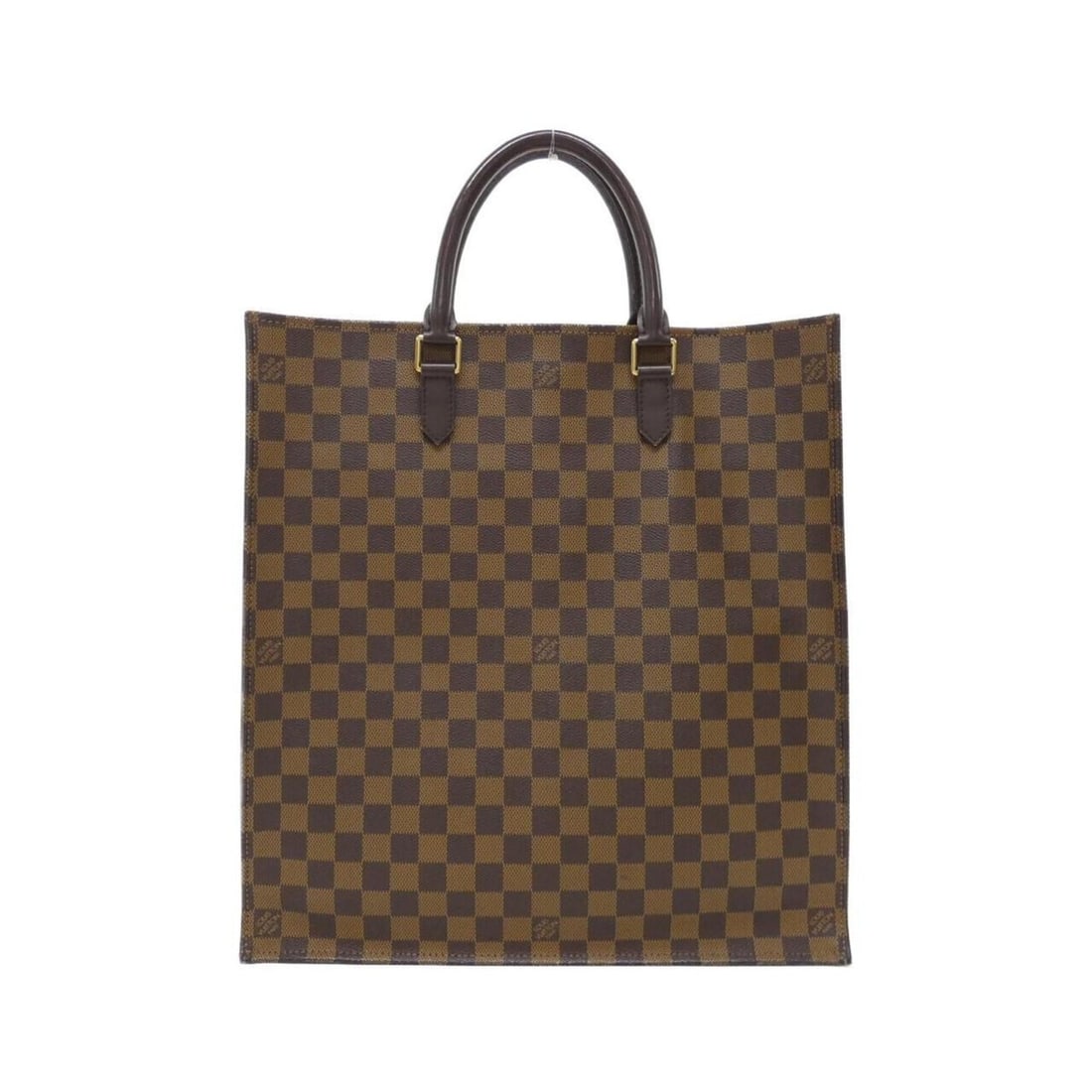 Louis Vuitton Damier Sac Plat N51140 Handbag: --- Catalog ---Category: SizeSize (HxWxD): 38cm x 37cm x 9cm / 14.96'' x 14.56'' x 3.54''Category: DesignType: HandbagColor: Damier CanvasGender: Women,MenMaterial: Coated canvas Category: GeneralMPN: