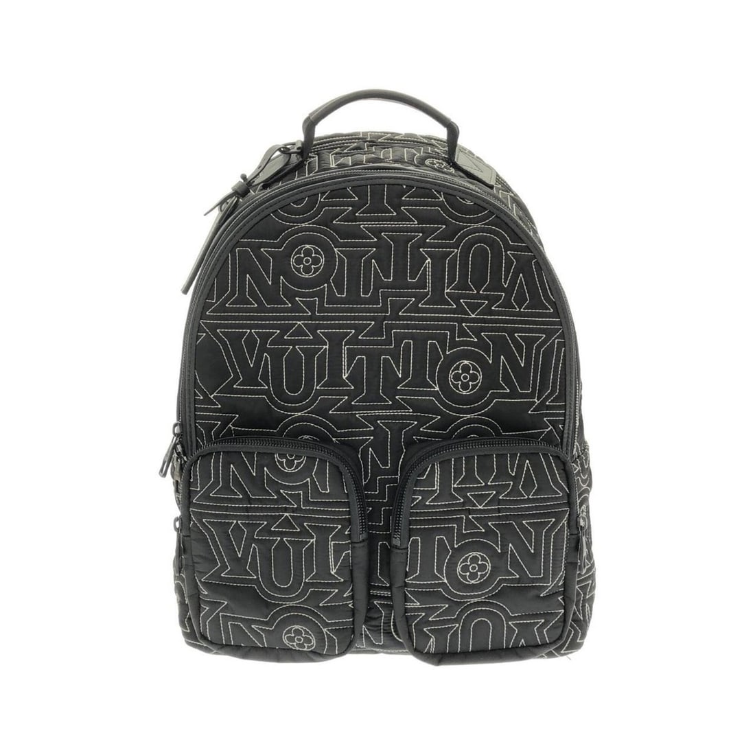 Louis Vuitton LV Snow Backpack Multi-Pocket M21426 Rucksack: --- Catalog ---Category: SizeSize (HxWxD): 36cm x 40cm x 15cm / 14.17'' x 15.74'' x 5.9''Category: DesignType: BackpackColor: BlackGender: MenMaterial: Nylon Category: GeneralMPN: M21426Brand: Louis V