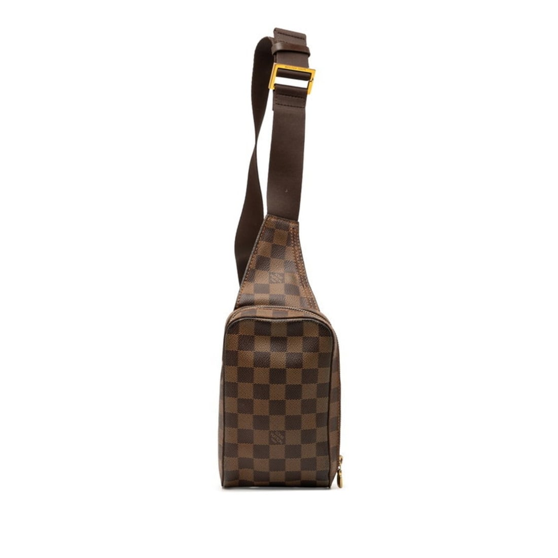 Louis Vuitton Damier Geronimos Body Bag Waist Shoulder N51194 Brown Leather Women's LOUIS VUITTON: --- Catalog ---Category: SizeSize (HxWxD): 20cm x 11.5cm x 4cm / 7.87'' x 4.52'' x 1.57''Category: DesignType: Shoulder bag, Sling bagColor: BrownGender: WomenMaterial: PVC , Leather Category: General