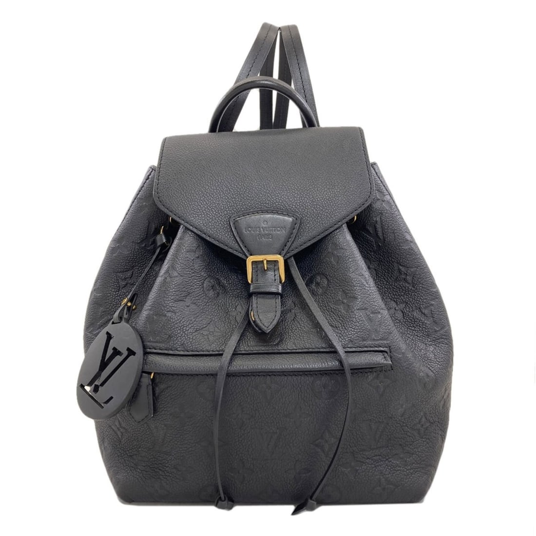 Louis Vuitton M45205 Montsouris PM Backpack/Daypack Empreinte Women's LOUIS VUITTON: --- Catalog ---Category: SizeSize (HxWxD): 28cm x 23cm x 16cm / 11.02'' x 9.05'' x 6.29''Category: DesignType: BackpackColor: BlackGender: WomenMaterial: Monogram Empreinte Category: GeneralMPN: M4520