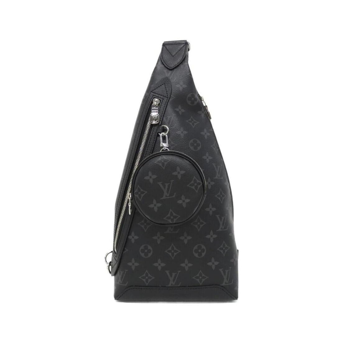 Louis Vuitton Taiga Rama Duo Sling Bag M30936 Shoulder: --- Catalog ---Category: SizeSize (HxWxD): 42cm x 20cm x 6cm / 16.53'' x 7.87'' x 2.36''Category: DesignType: Pouch, Shoulder bagColor: BlackGender: MenMaterial: Coated canvas , Leather Hardware Color