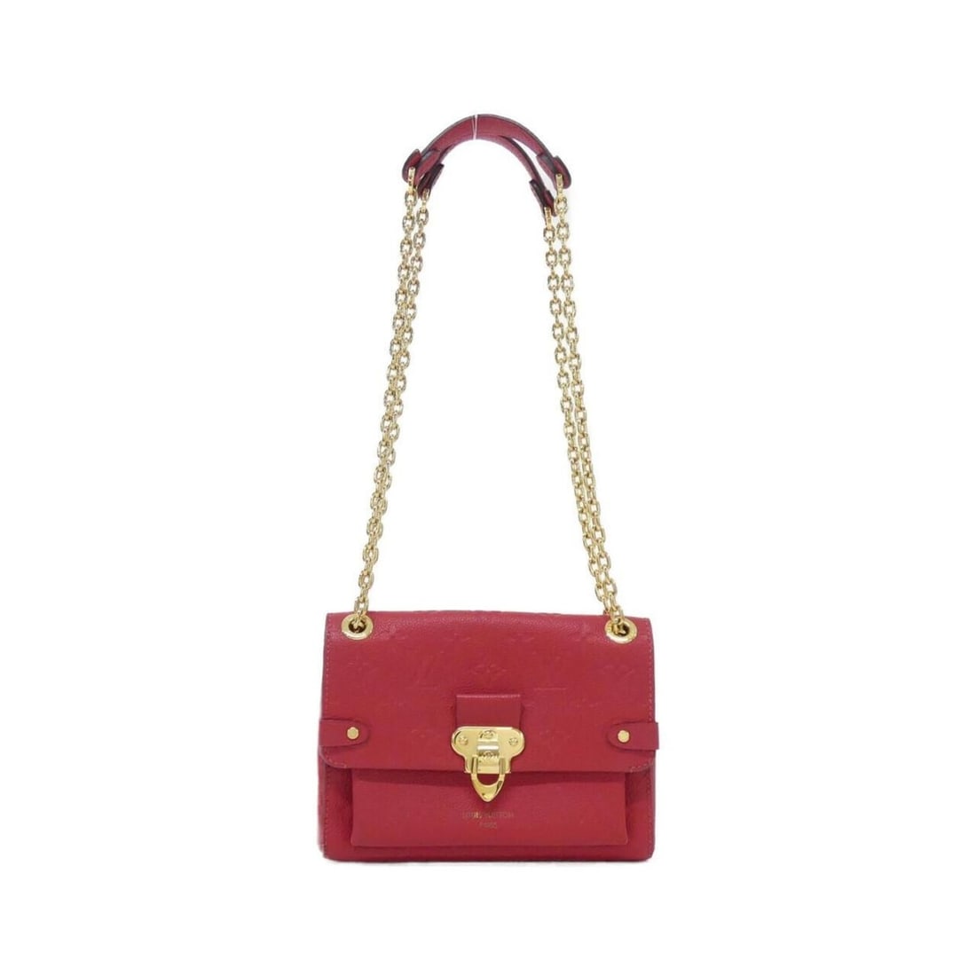 Louis Vuitton Monogram Empreinte Vavin BB M44554 Shoulder Bag: --- Catalog ---Category: SizeSize (HxWxD): 15cm x 20cm x 8cm / 5.9'' x 7.87'' x 3.14''Category: DesignType: Shoulder bagColor: Red colorGender: WomenMaterial: Leather Hardware Color: GoldLeather/Fur T